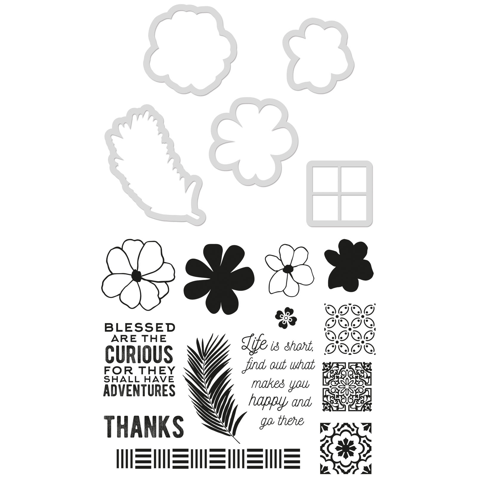 Kaisercraft • Decorative die & stamp tropics