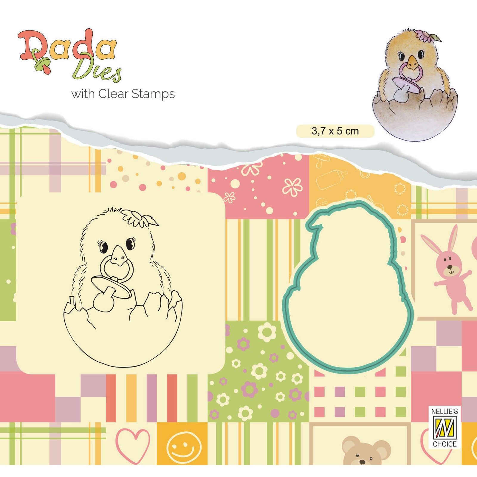 Nellie's Choice • Cutting Die & Clear Stamp Pulcino