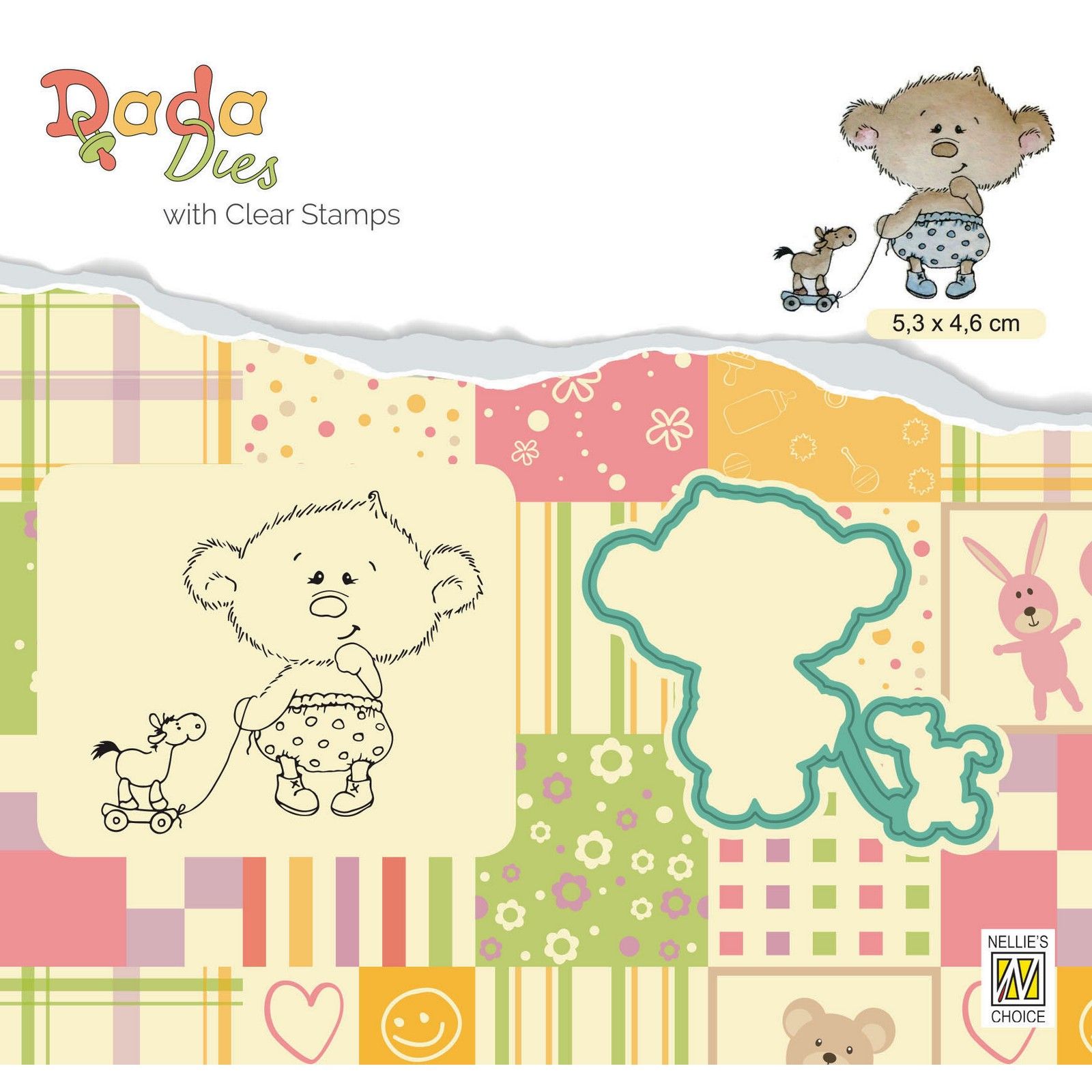 Nellie's Choice • Cutting Die & Clear Stamp Ourse
