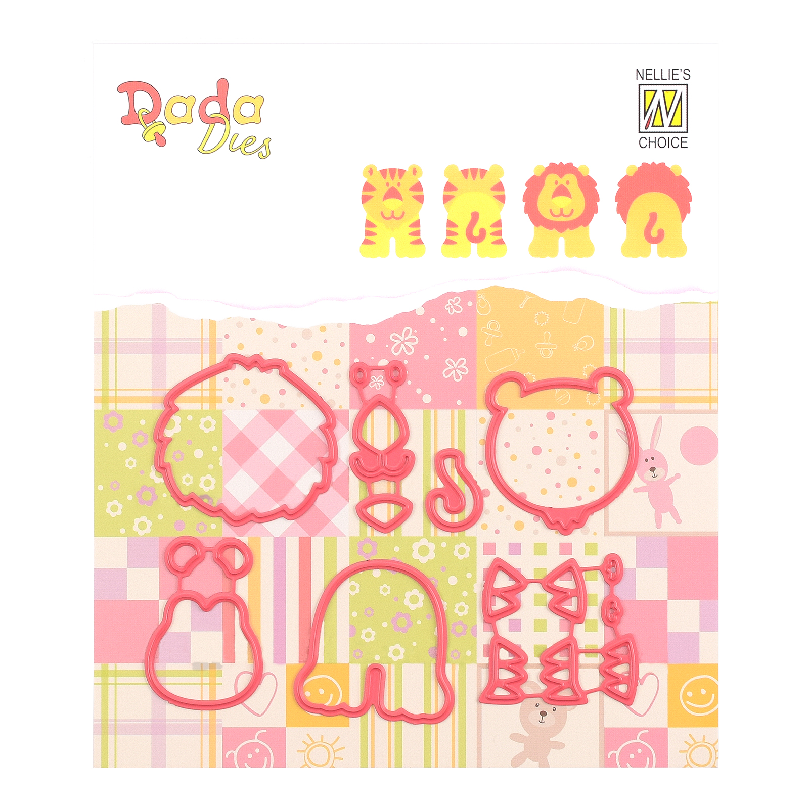 Nellie's Choice • Shape Dies Tigre y León 13uds