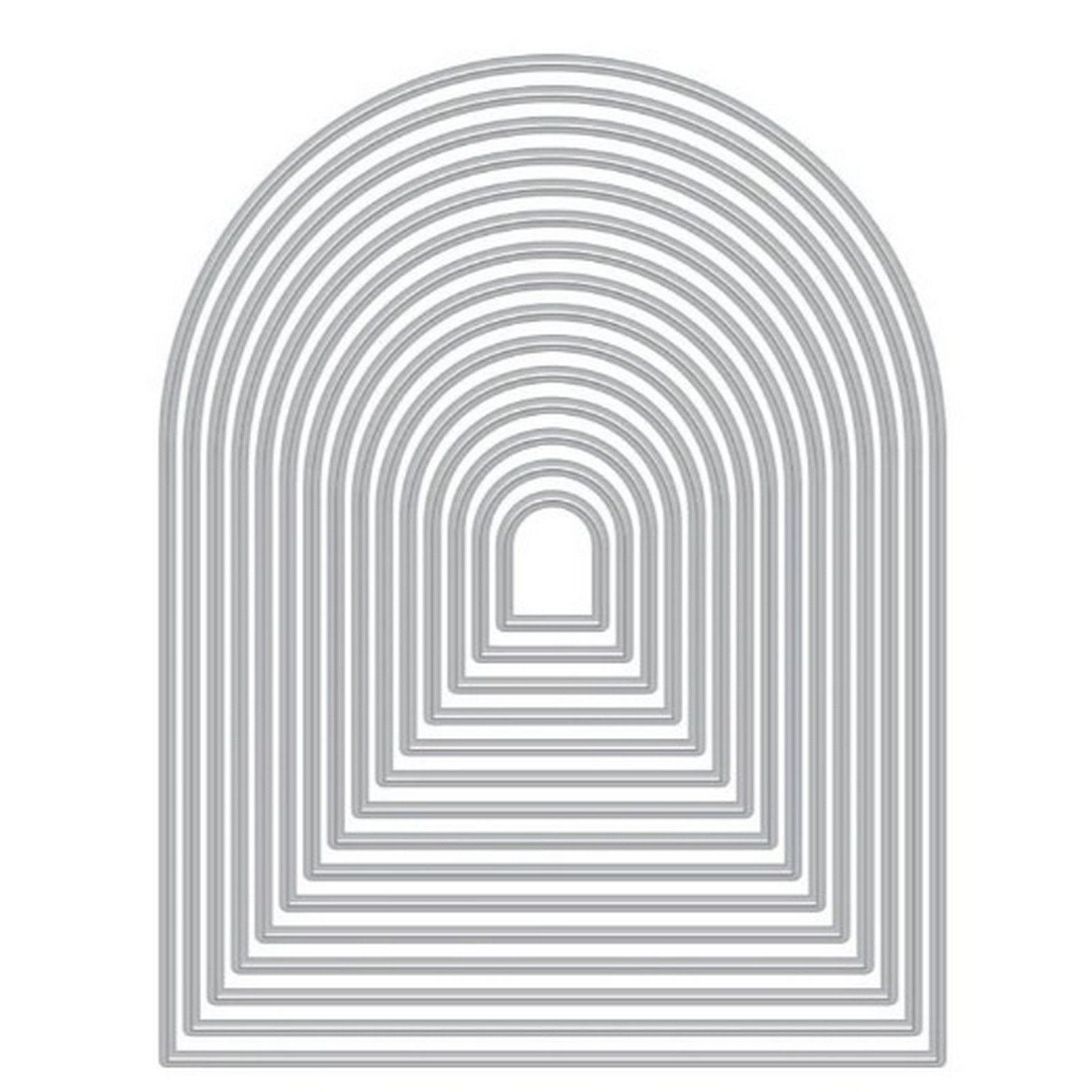 Hero Arts • Nesting Snijmallen Set Arch Infinity 1,3–10,2cm 15st.