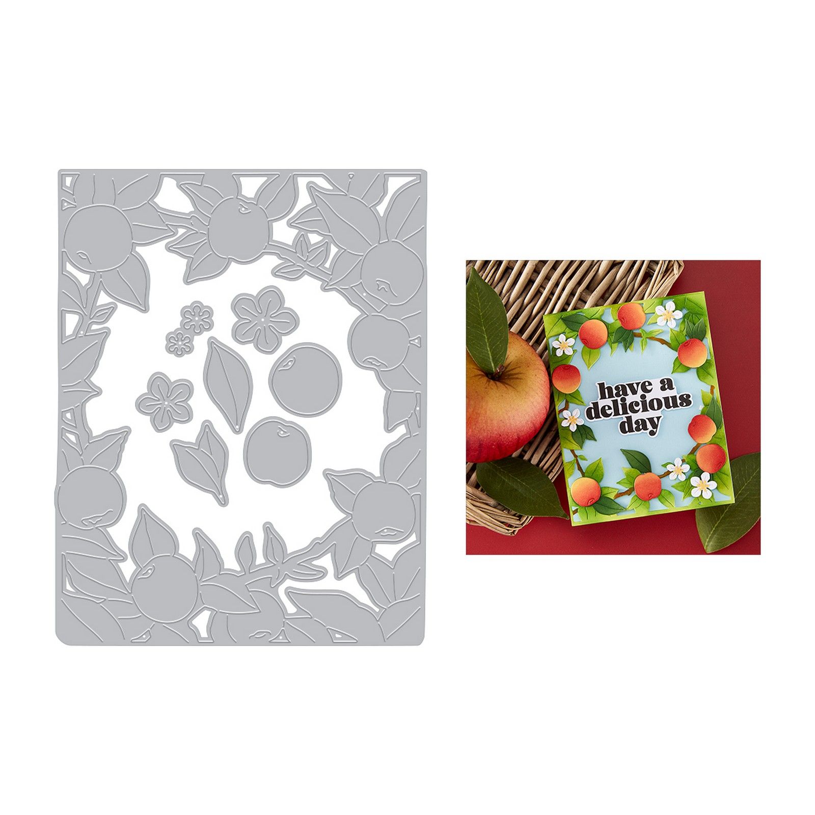 Hero Arts • Fustelle da Taglio Apple Frame 10,6x13,6cm 8pz