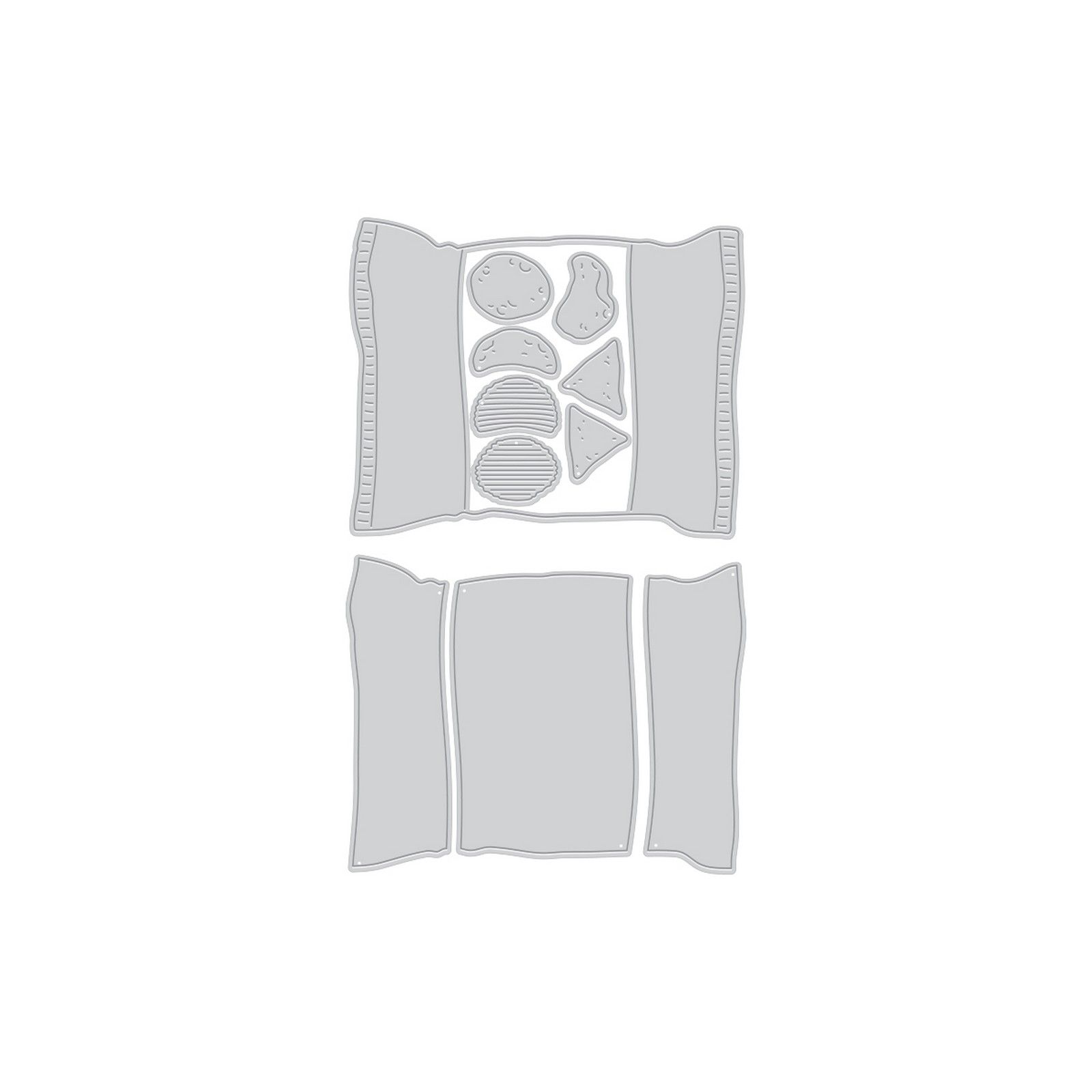 Hero Arts • Fustelle da Taglio Snack Attack All That Collection 7,5x9,2cm 11pz