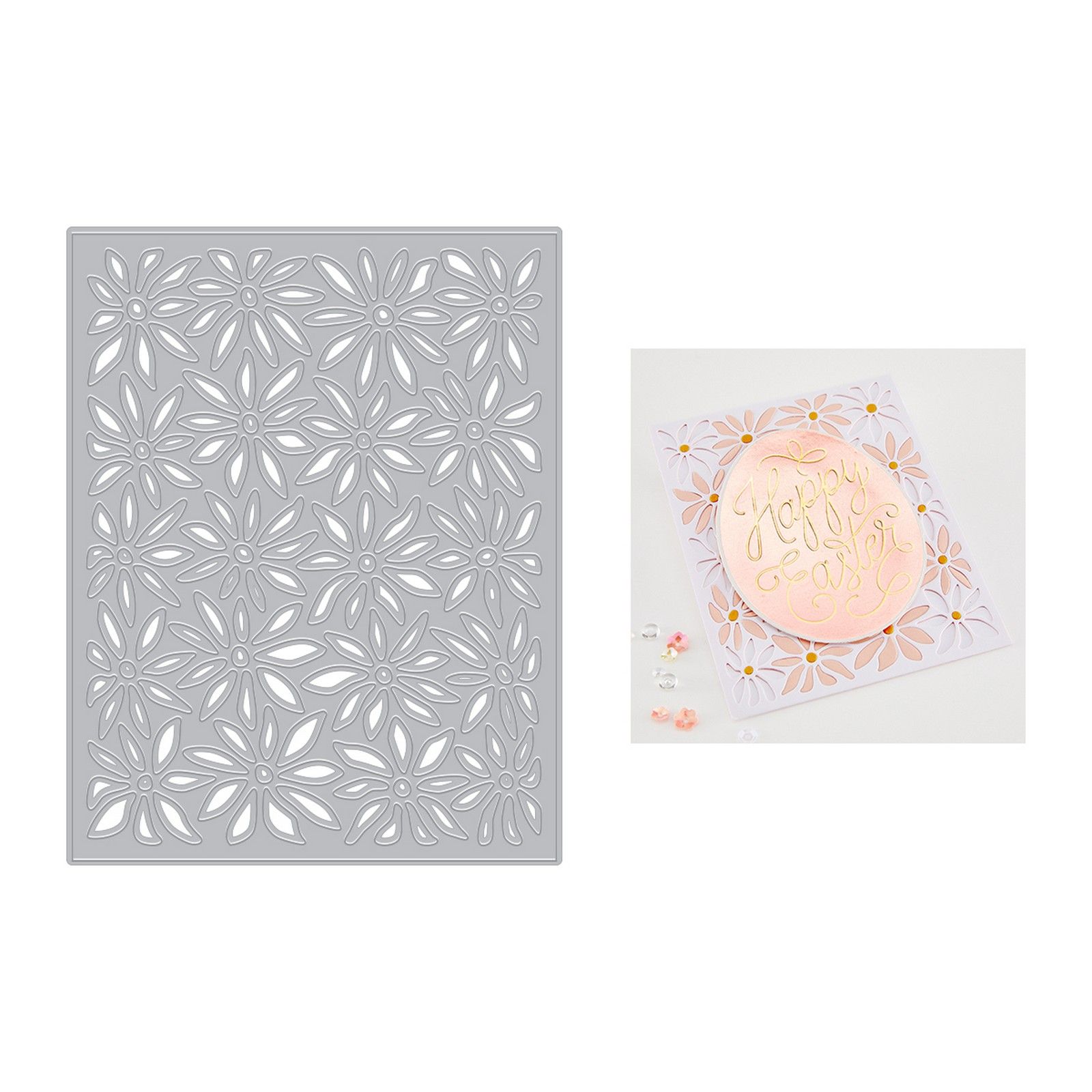 Hero Arts • Fustella Cover Plate Daisy 10,8x14cm
