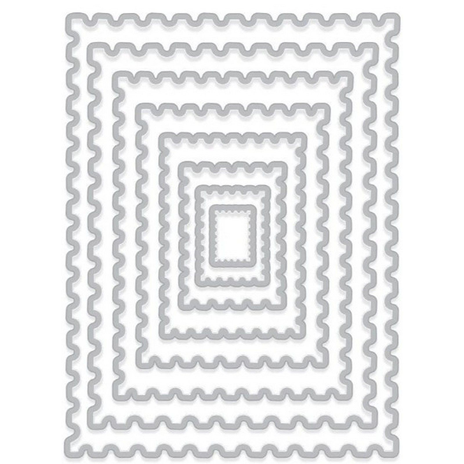 Hero Arts • Infinity Fustelle Metalliche Nesting Francobollo 8pz
