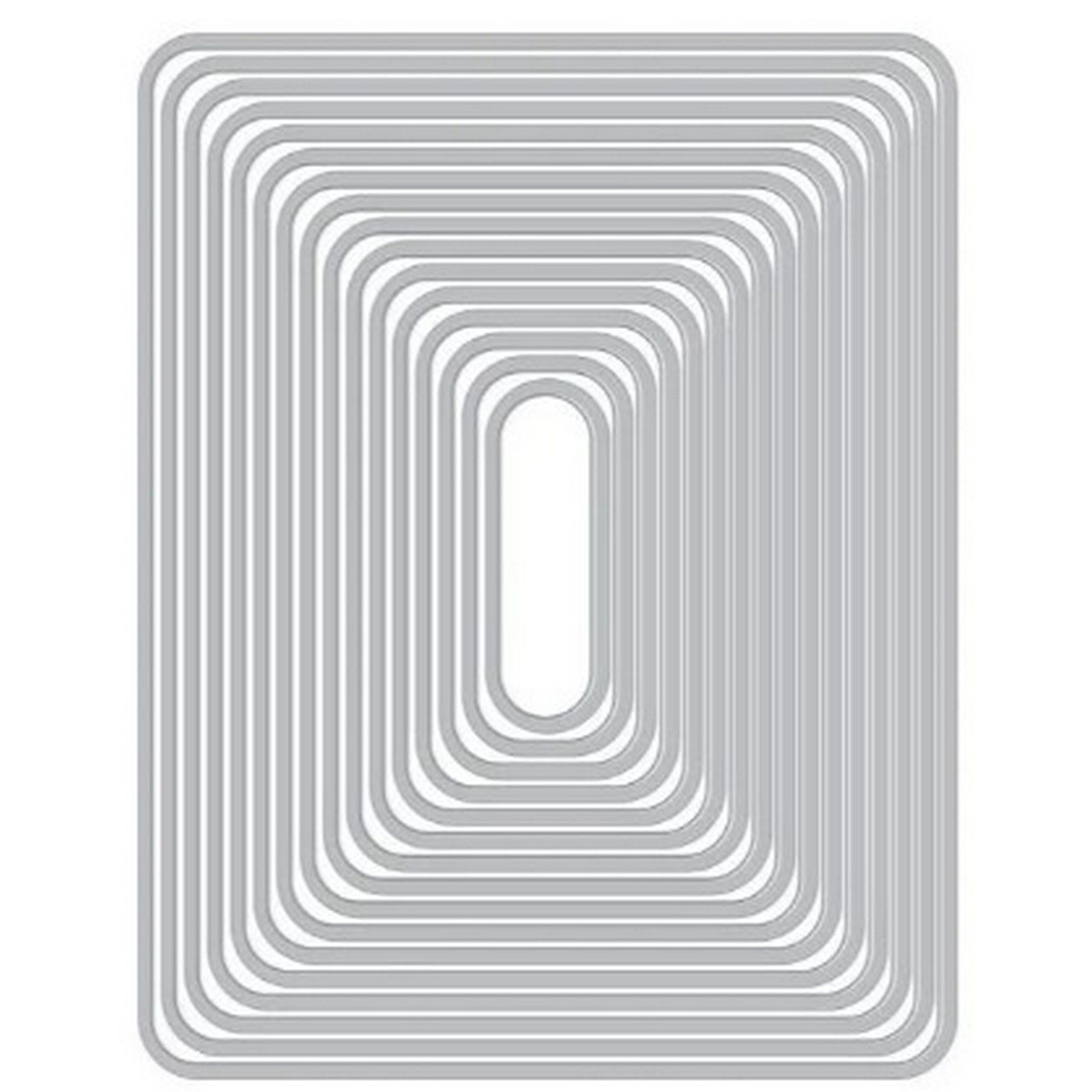 Hero Arts • Infinity Die Set Rounded Rectangle 16pcs