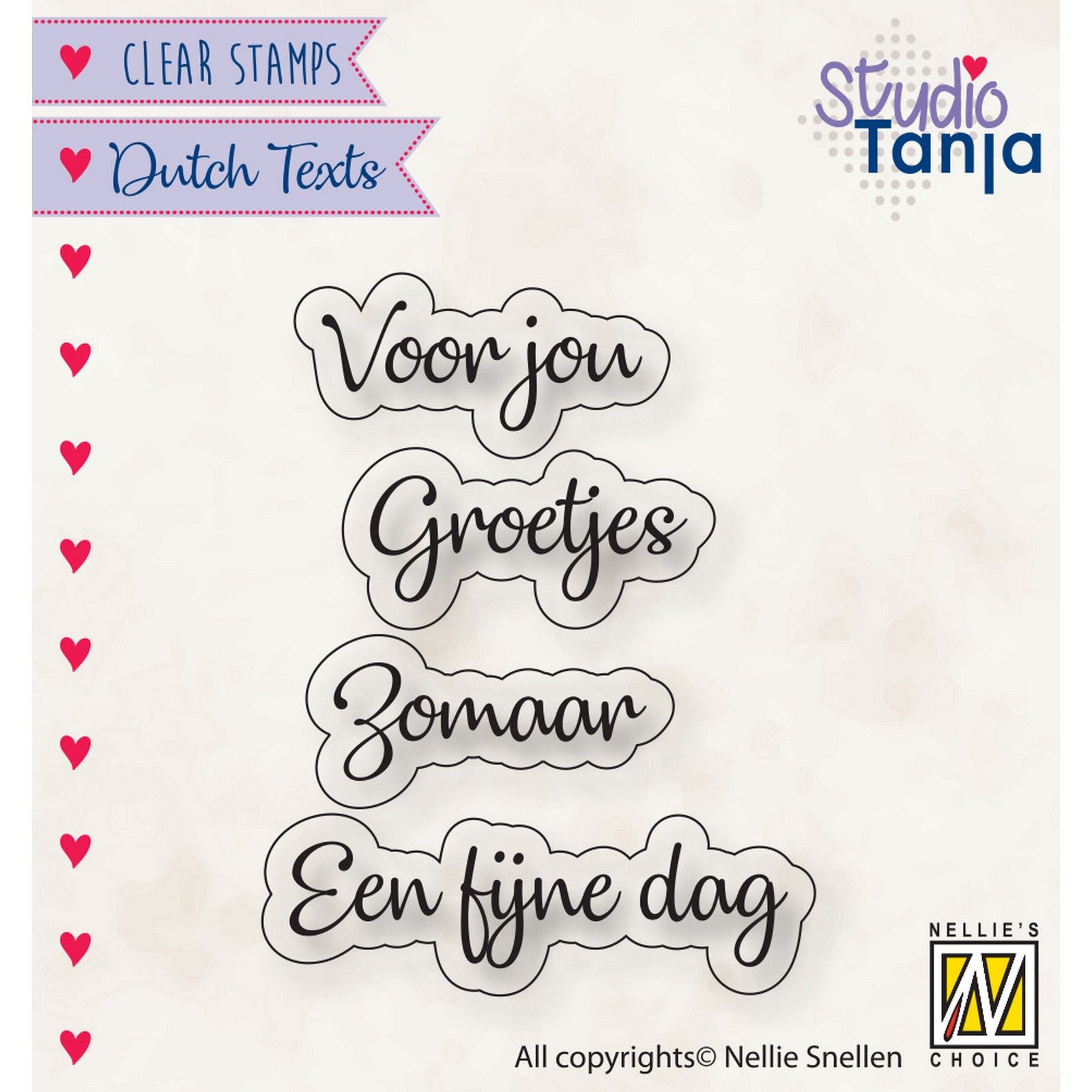 Nellie's Choice • Clear Stempel Nederlands Voor Jou Etc