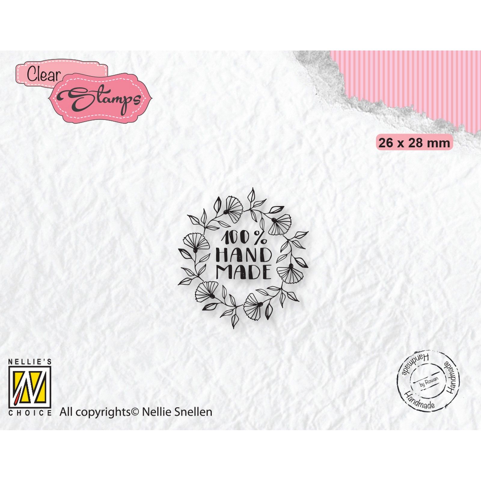 Nellie's Choice • Clear Stempel Nederlands 100% Handmade