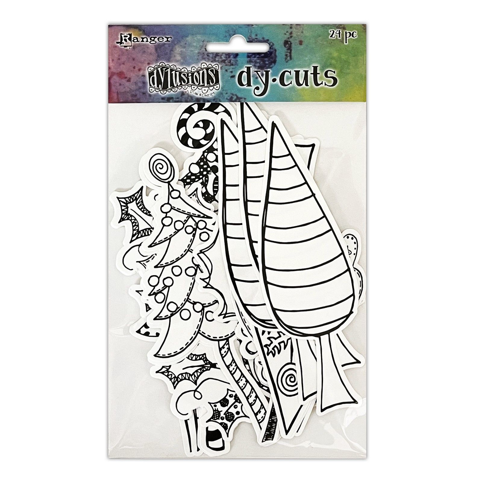 Ranger • Dylusions Christmas die Cuts Me Trees