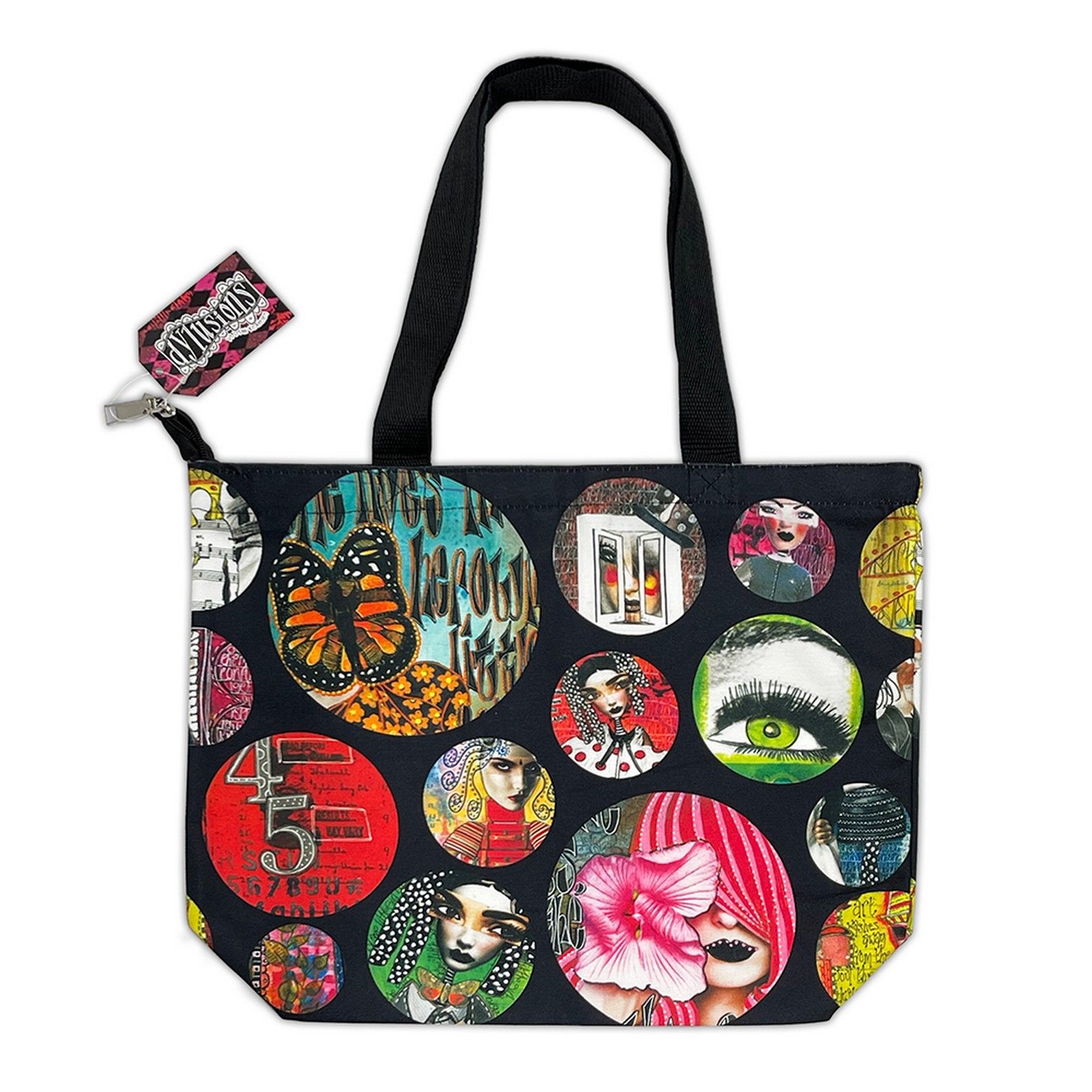 Ranger • Dylusions Zipper Tote Bag