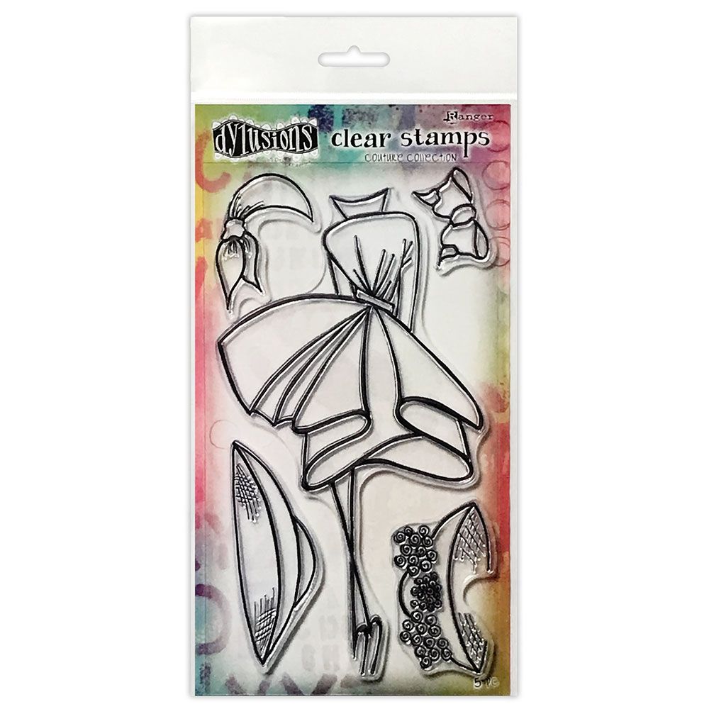 Ranger • Dylusions Couture Clear Stamps Walk In The Park
