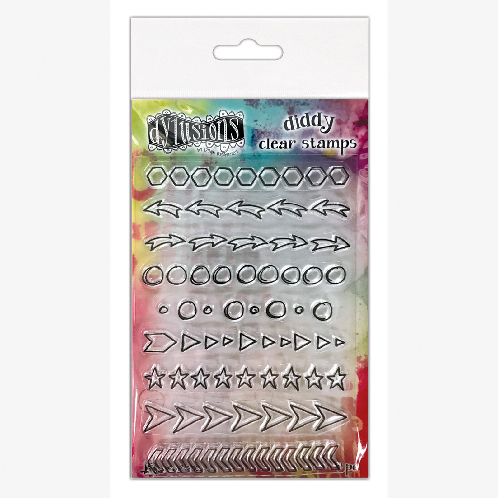 Ranger • Dylusions Diddy Clear Stamps Doodles
