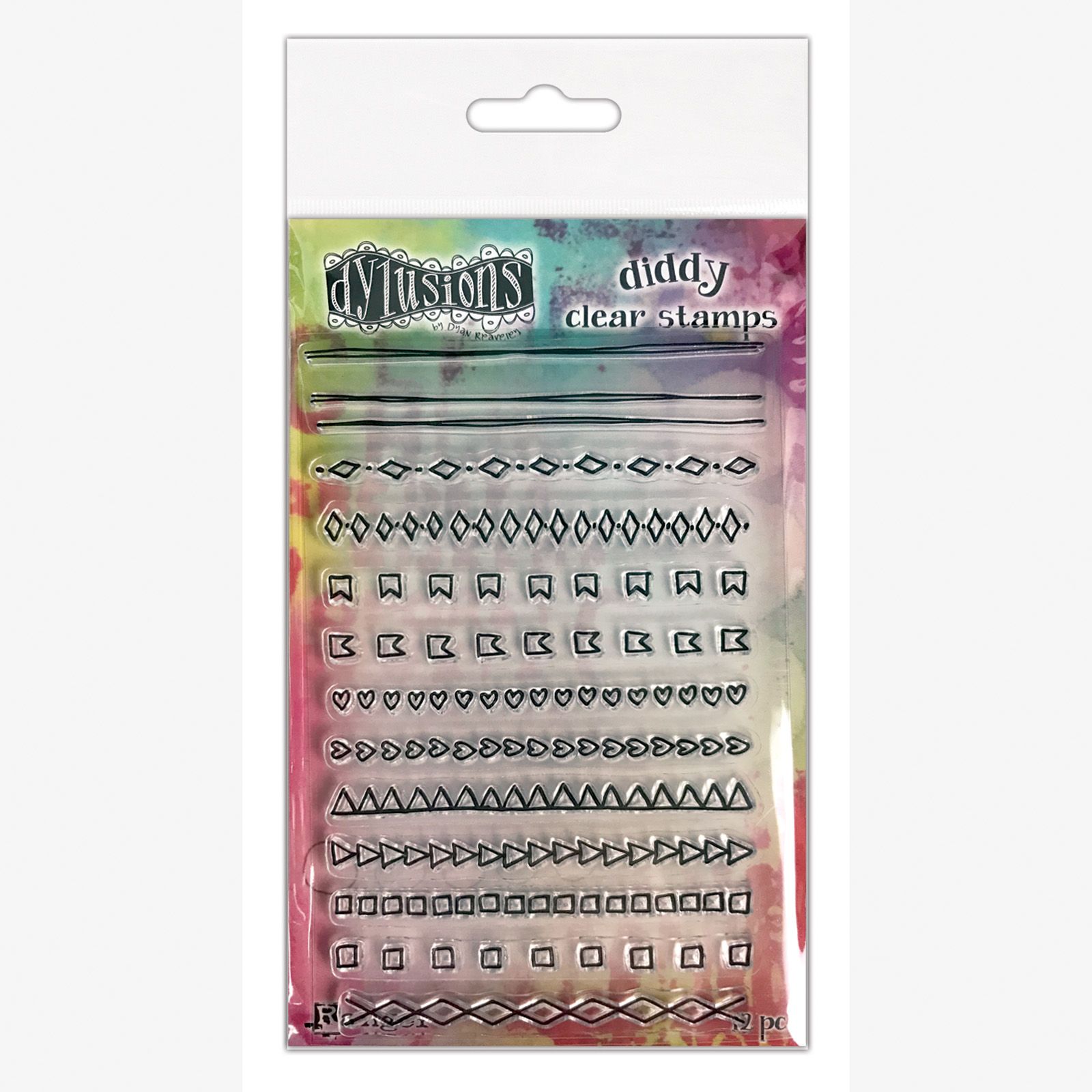Ranger • Dylusions Diddy Clear Stamps Mini Doodles