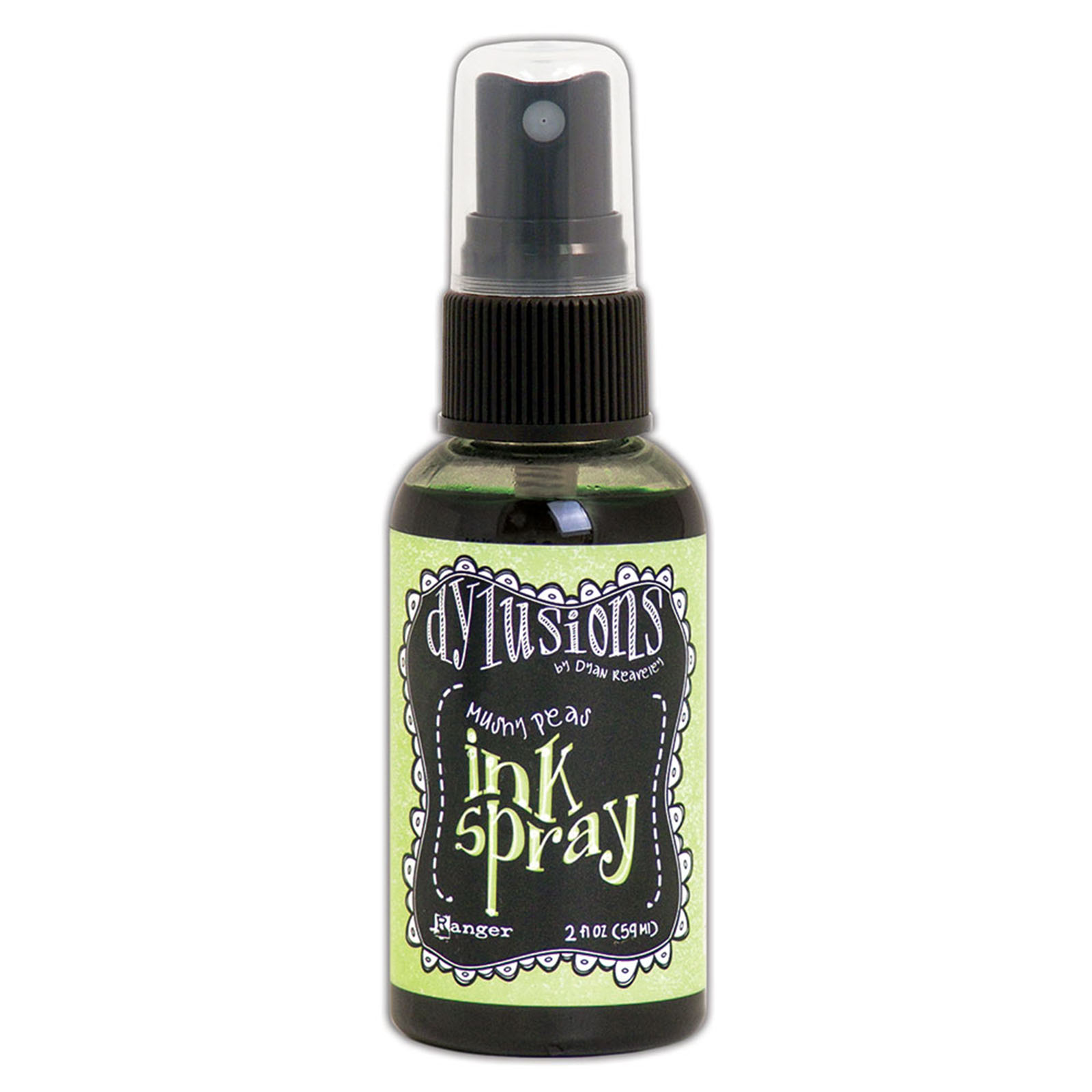 Ranger • Dylusions ink spray Mushy Peas