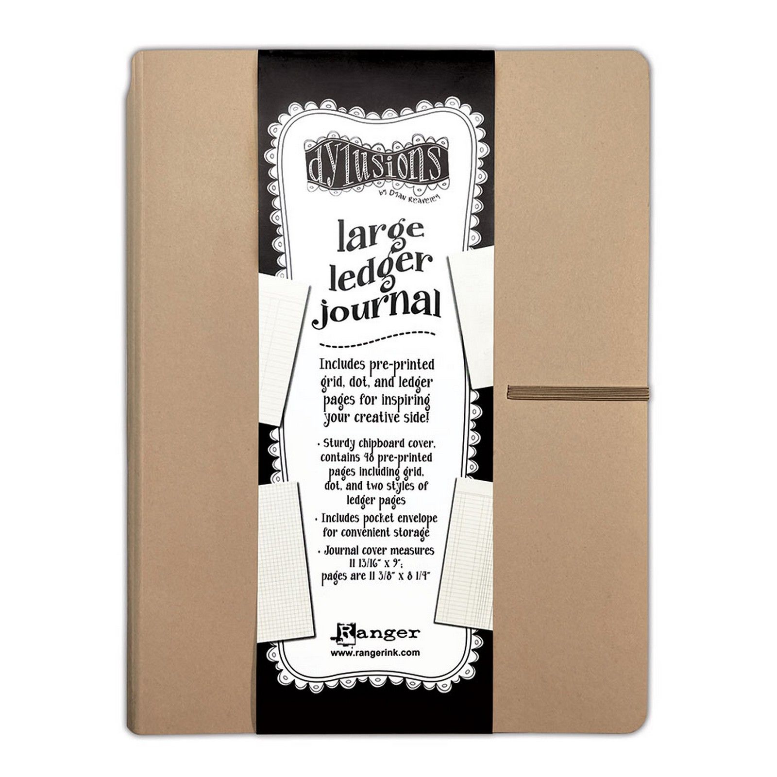 Ranger • Dylusions Large Ledger Journal