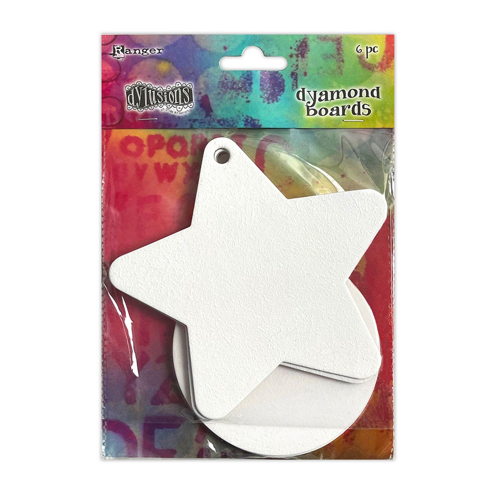 Ranger • Dylusions Dyamond Boards Large Baubles & Stars 6pcs