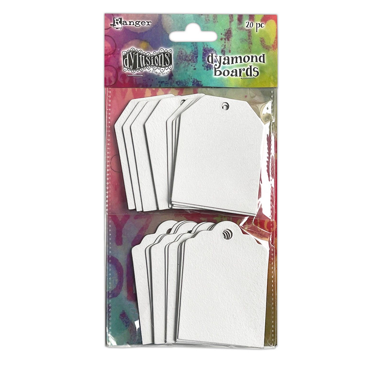 Ranger • Dylusions Dyamond Tags 20pcs