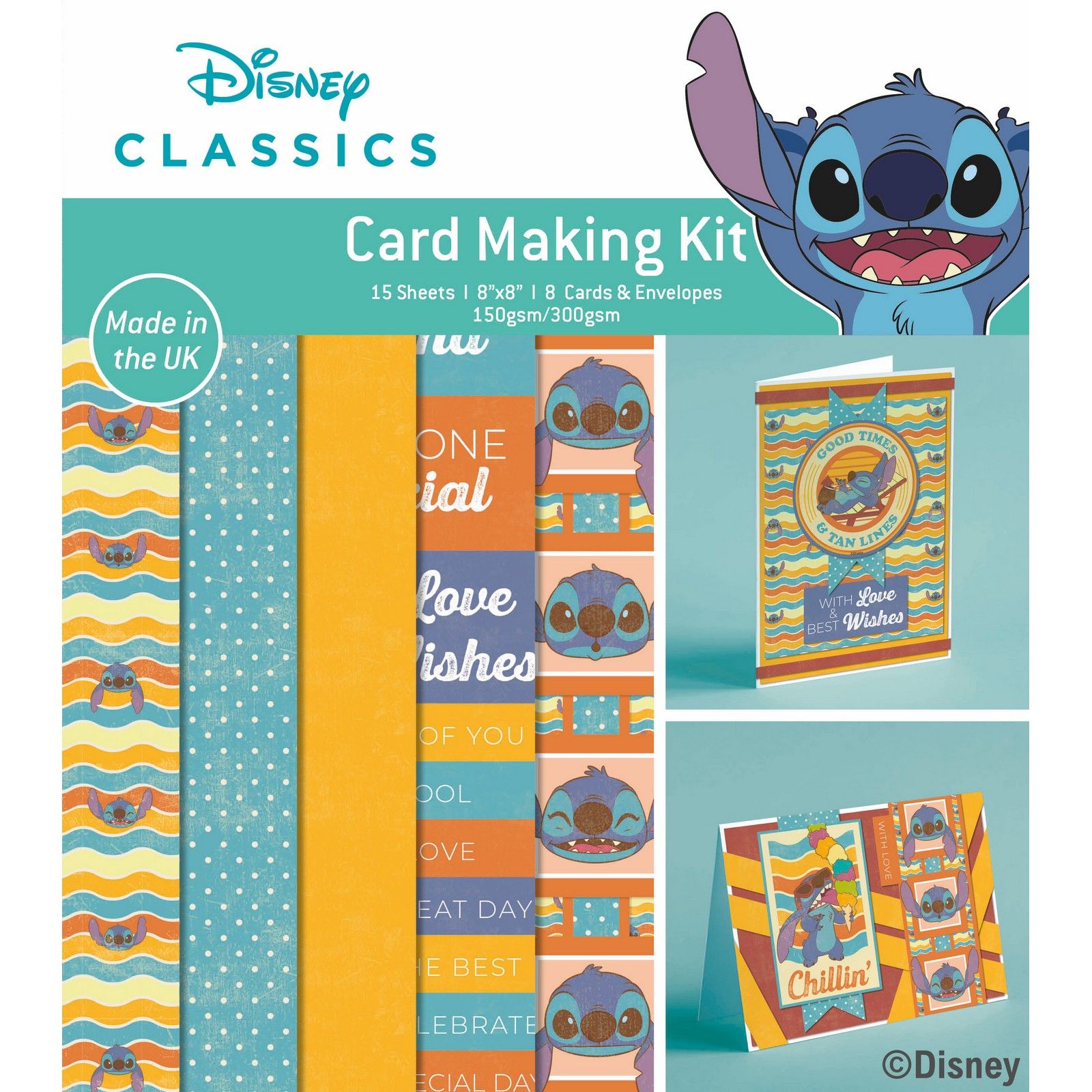 Creative Expressions • Lilo & Stitch Small Card 8x8 Kit