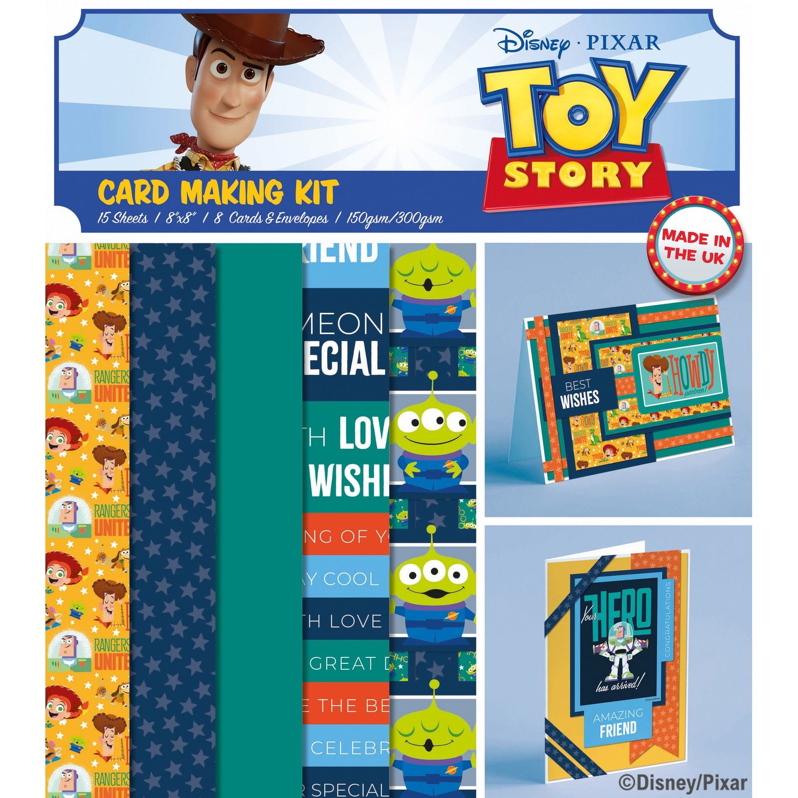 Creative Expressions • Toy Story Small Card 8x8 Kit