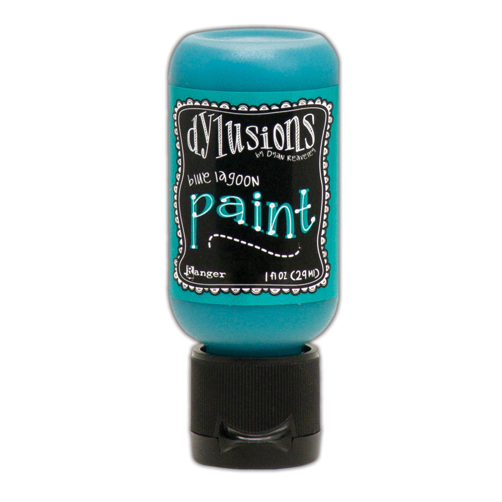 Ranger • Dylusions Paint Flip Cap Bottle Blue Lagoon 29ml