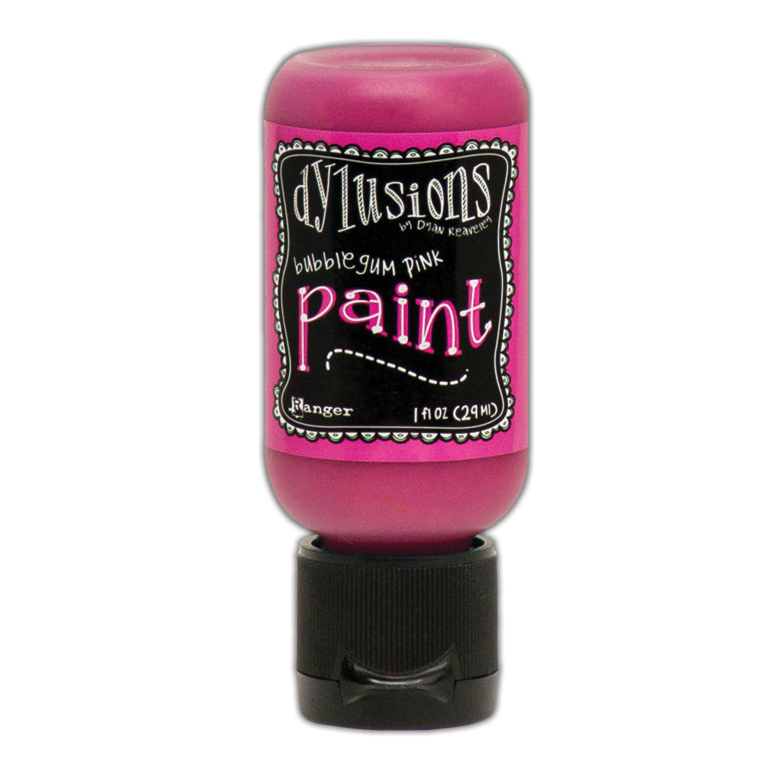 Ranger • Dylusions Paint Flip Cap Bottle Bubblegum Pink 29ml
