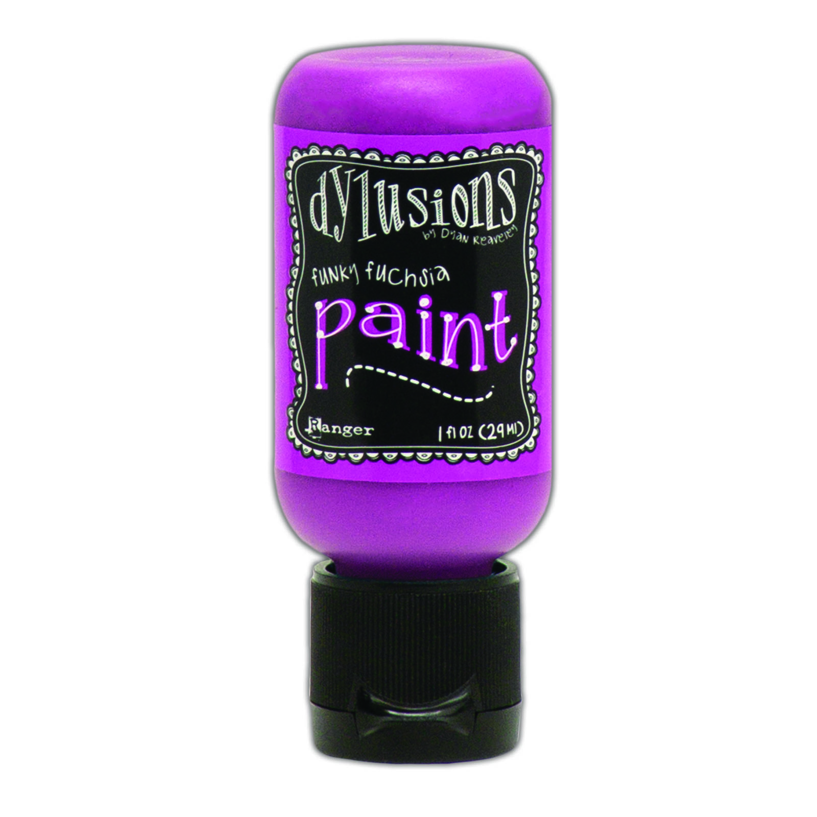 Ranger • Dylusions Flip cup paint Funky fuchsia