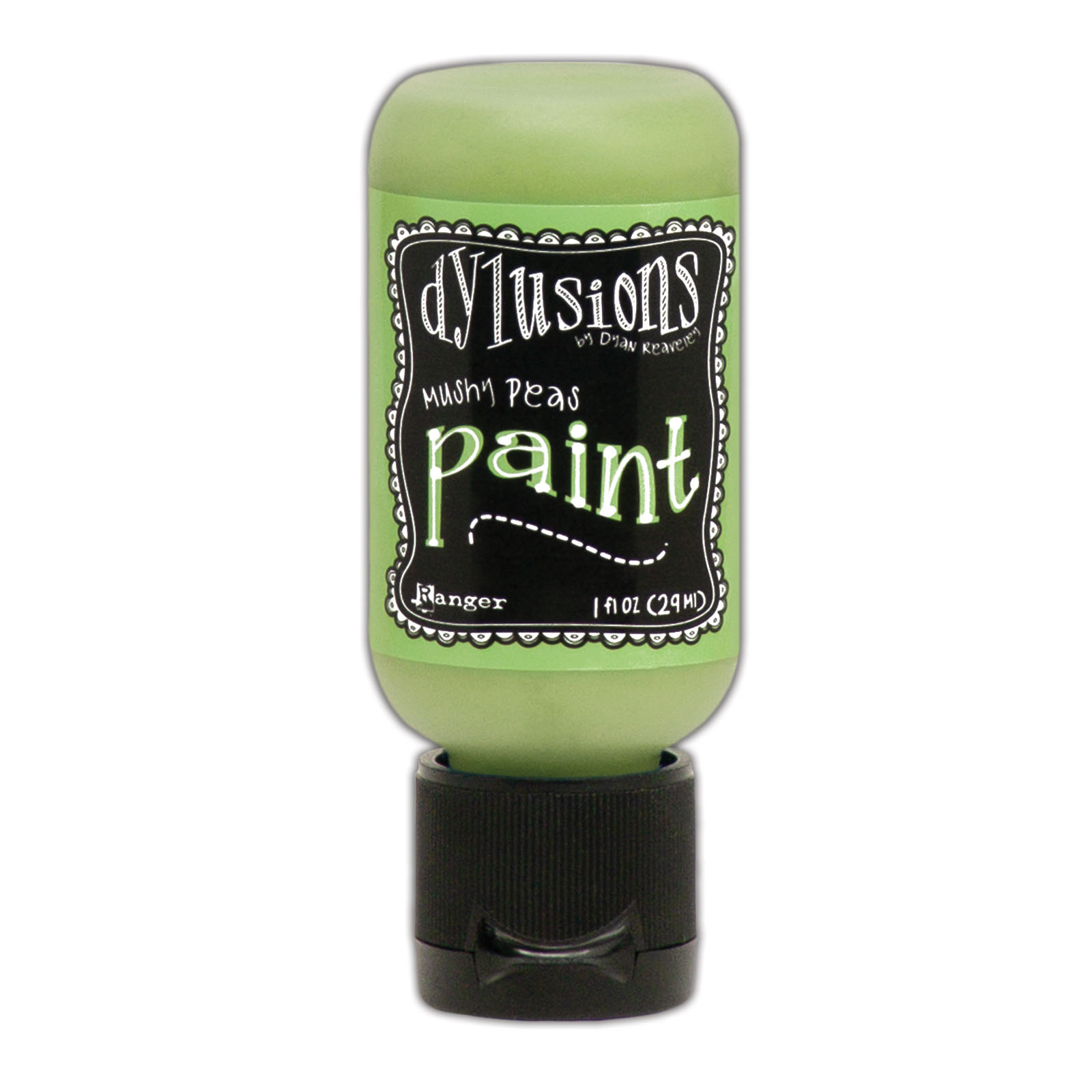 Ranger • Dylusions Paint Flip Cap Bottle Mushy Peas 29ml