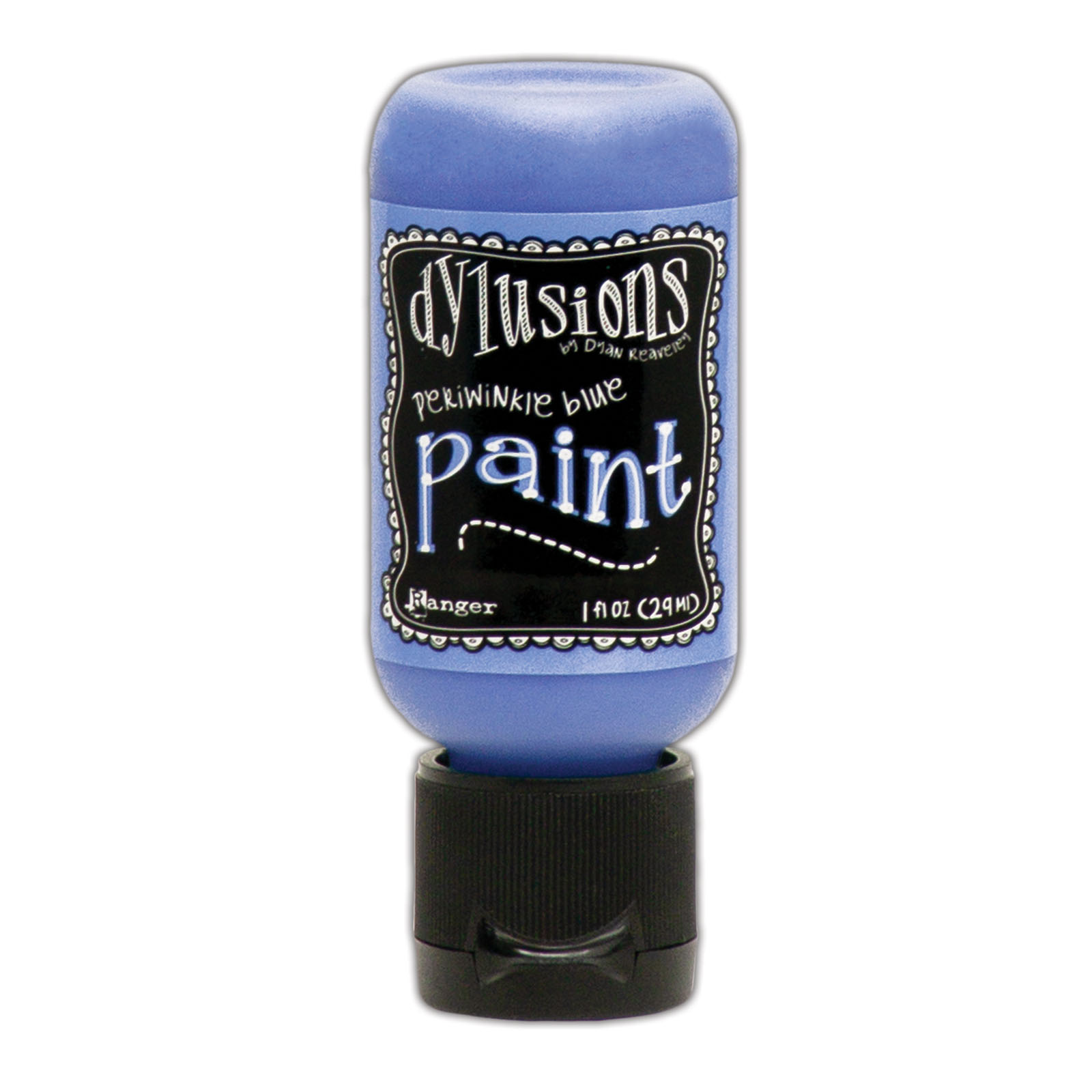 Ranger • Dylusions Paint Flip Cap Bottle Periwinkle Blue 29ml