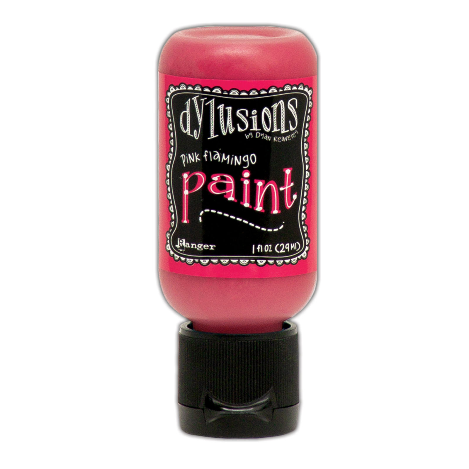 Ranger • Dylusions Paint Flip Cap Bottle Pink Flamingo 29ml