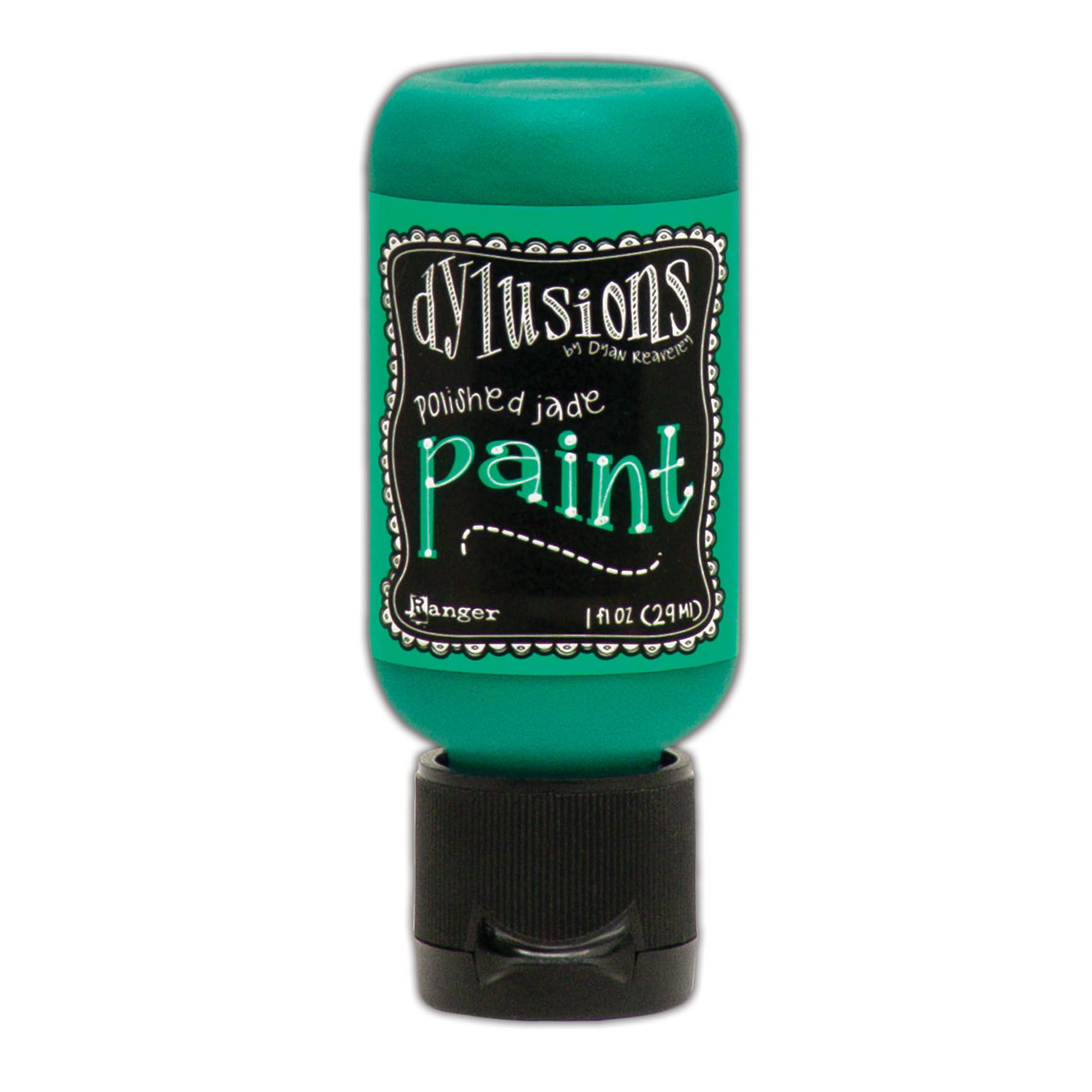 Ranger • Dylusions Paint Flip Cap Bottle Polished Jade 29ml