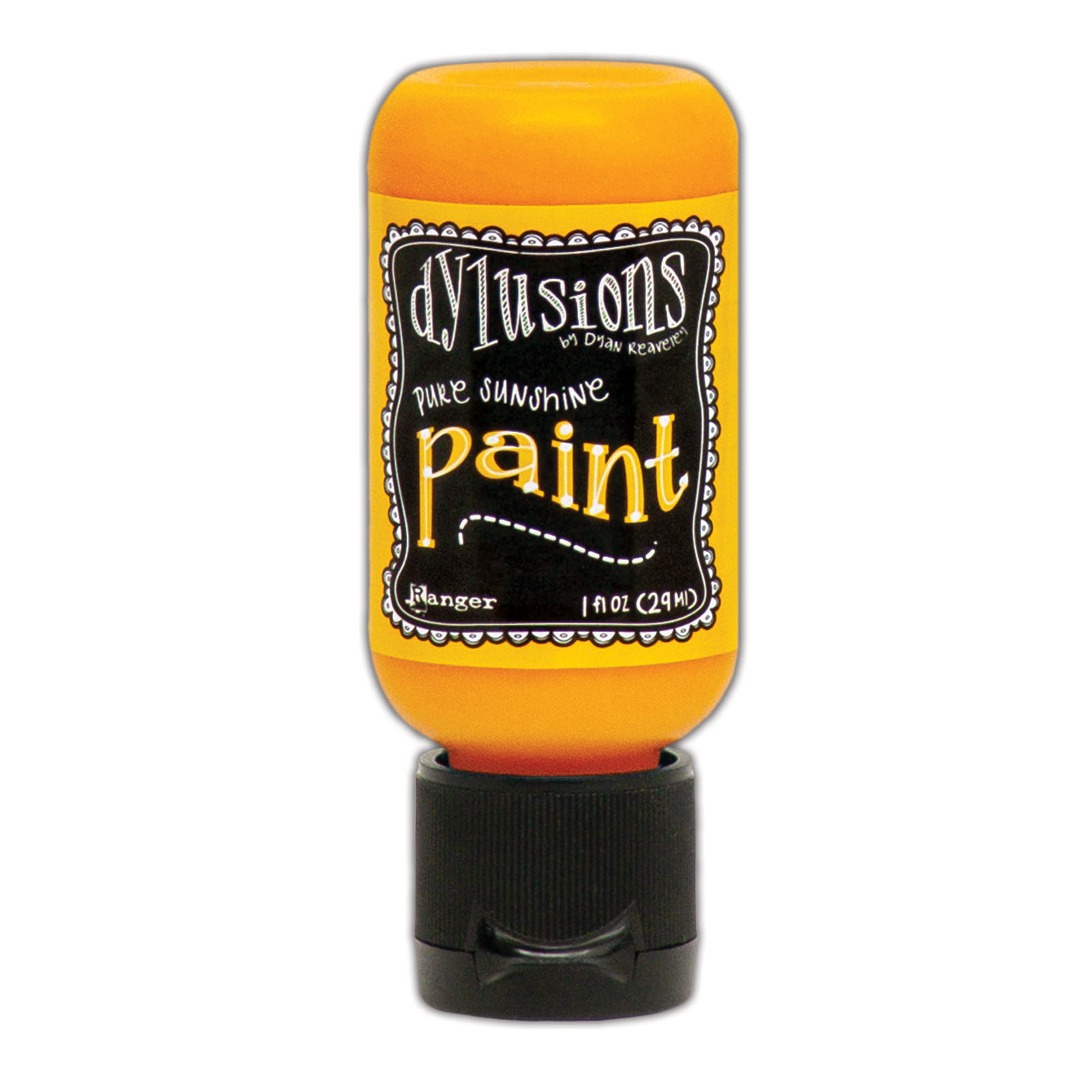 Ranger • Dylusions Paint Flip Cap Bottle Pure Sunshine 29ml