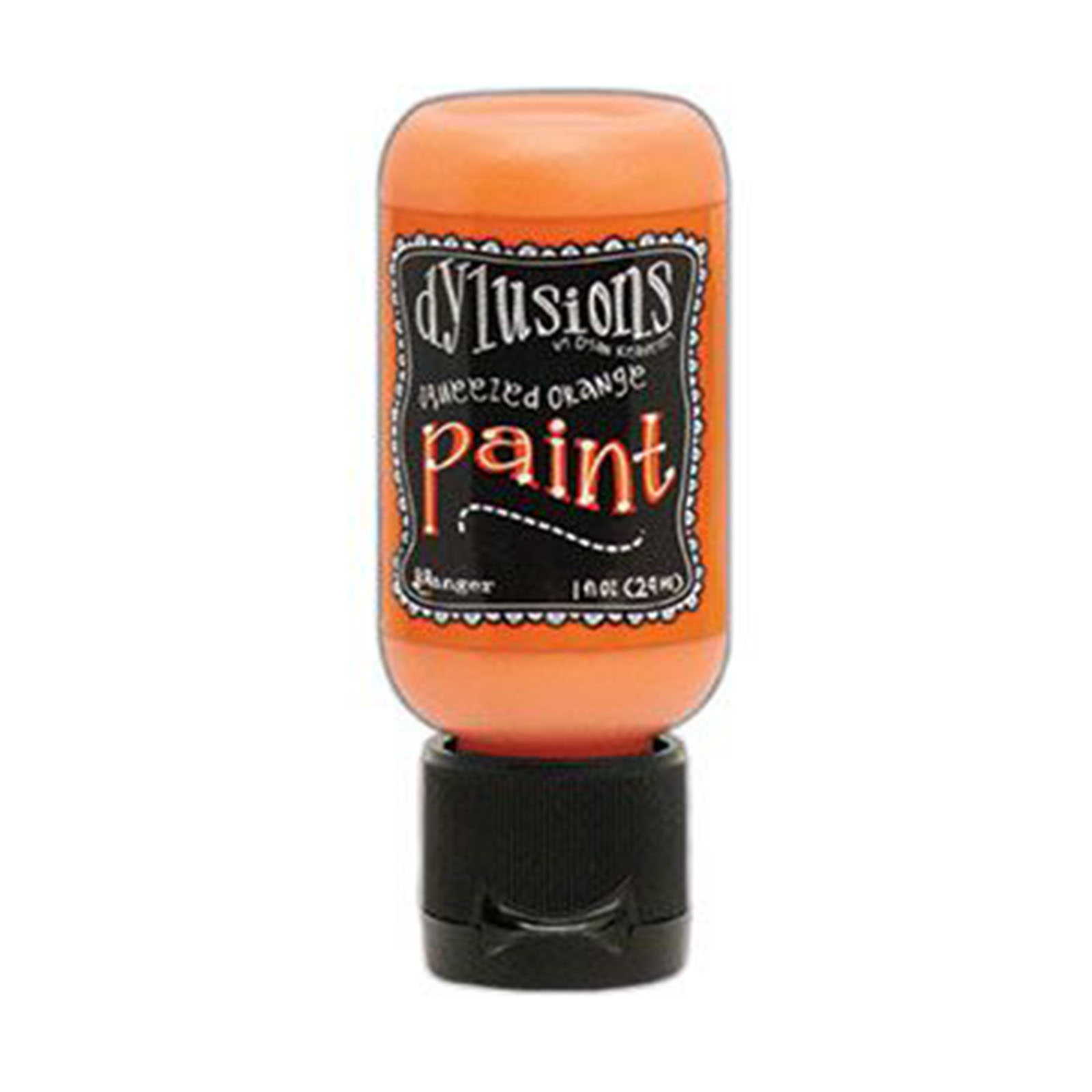 Ranger • Dylusions Paint Flip Cap Bottle Squeezed Orange 29ml