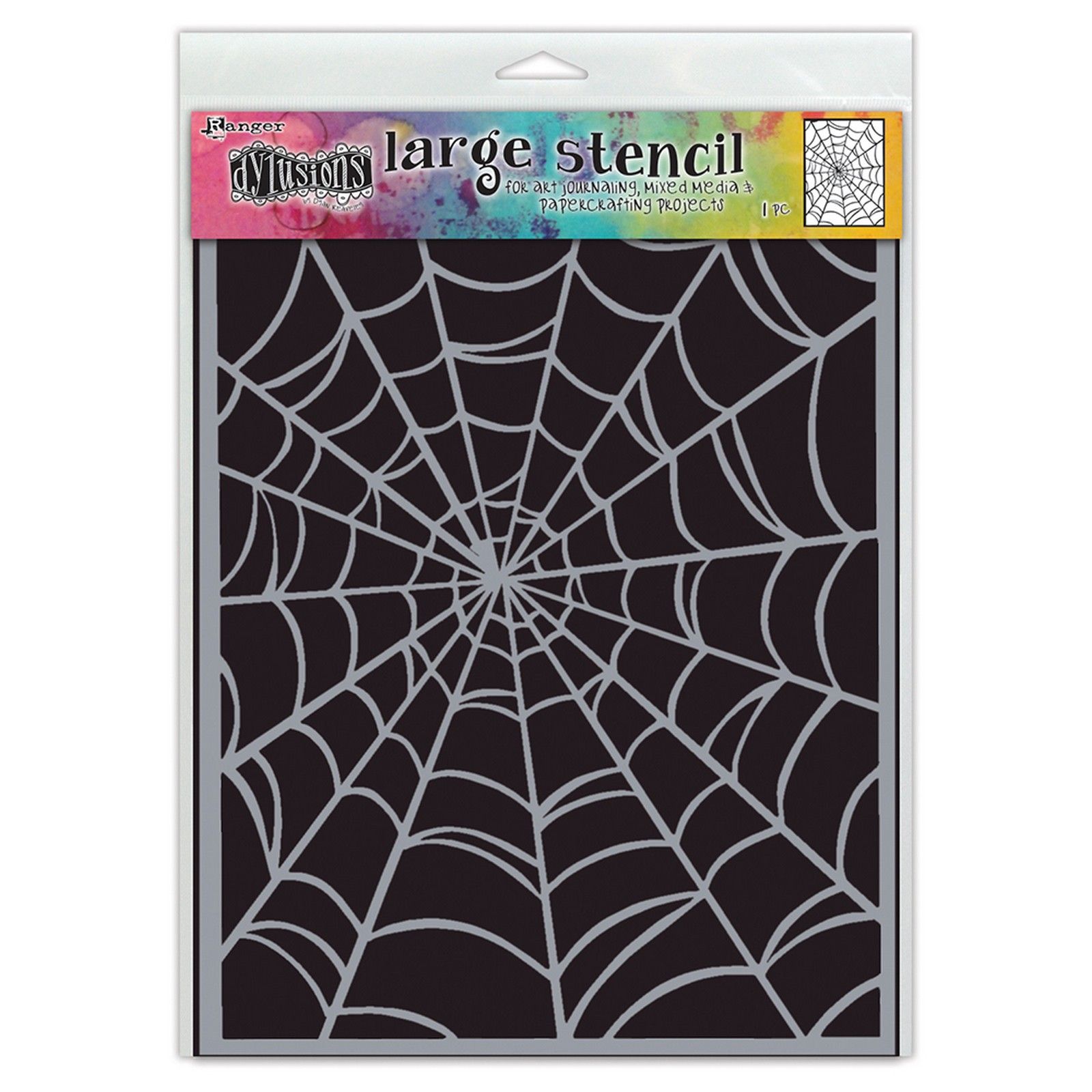 Ranger • Dylusions Stencil Webs 22,86x30,28cm