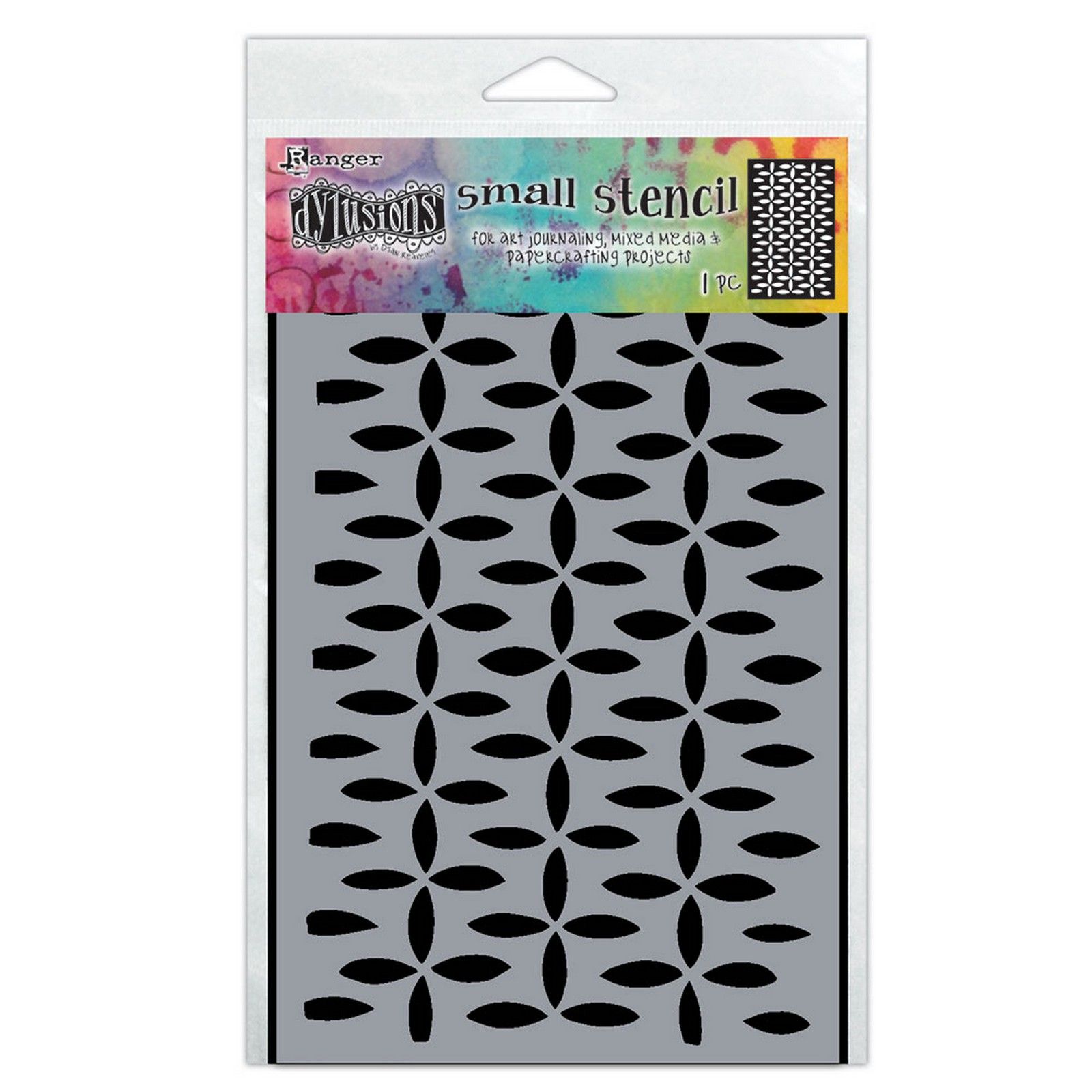 Ranger • Dylusions Stencils Small Retro Grid