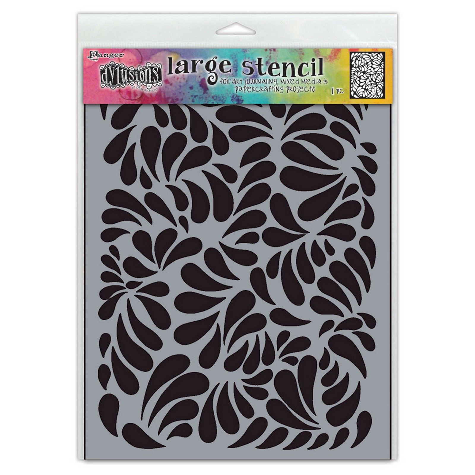 Ranger • Dyan Reaveley Dylusions Stencils Brush Strokes Large