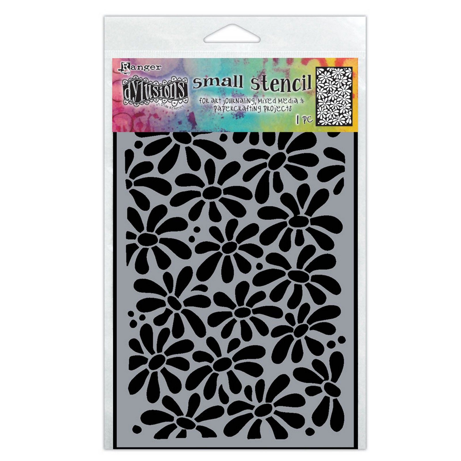 Ranger • Dylusions Dyamond Stencil Small Field of Daisies