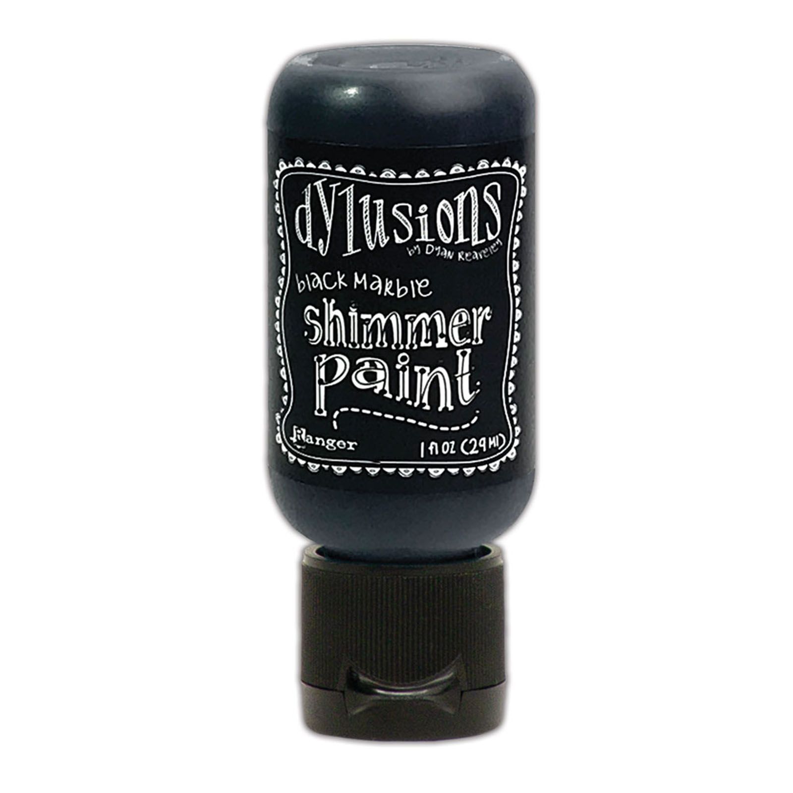 Ranger • Dylusions Shimmer Paint Black Marble 29ml