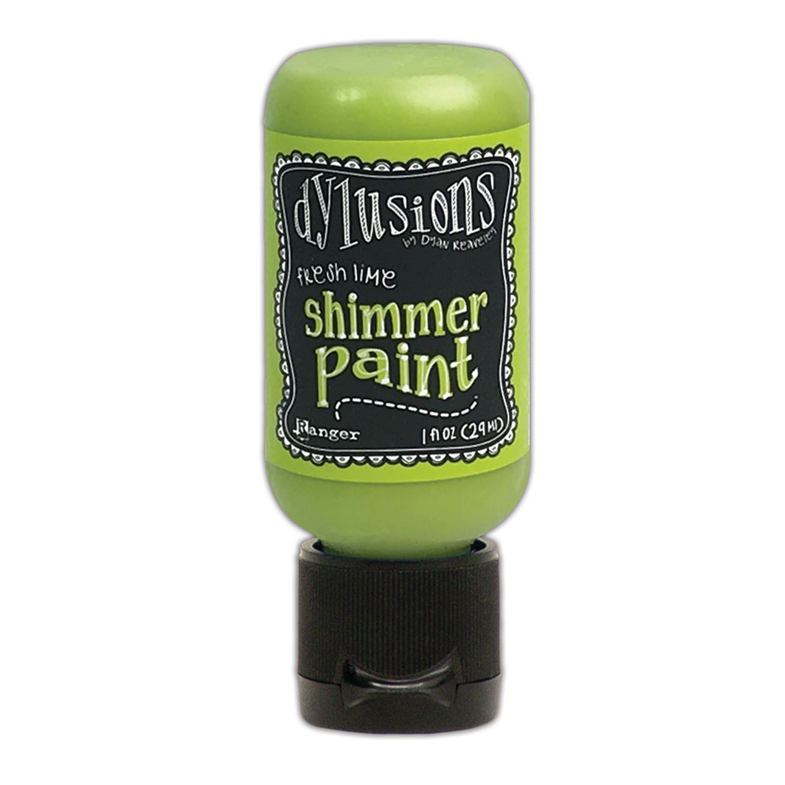 Ranger • Dylusions Shimmer Paint Fresh lime 29ml