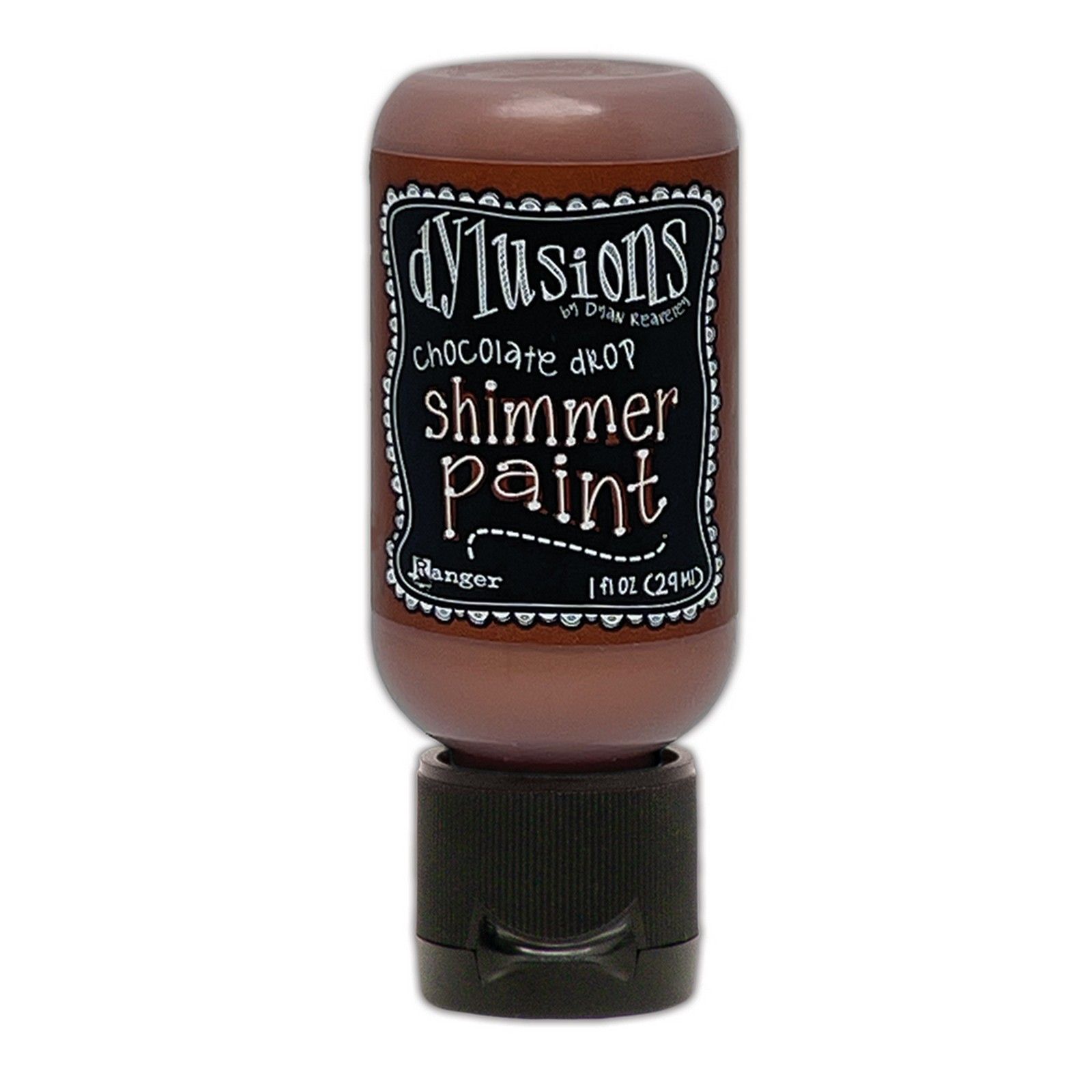 Ranger • Dylusions Shimmer Paint Chocolate Drop 