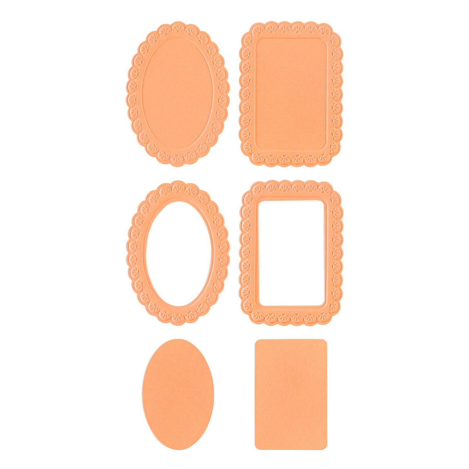 Spellbinders • Scalloped Frames 3D Emboss & Cut Folder