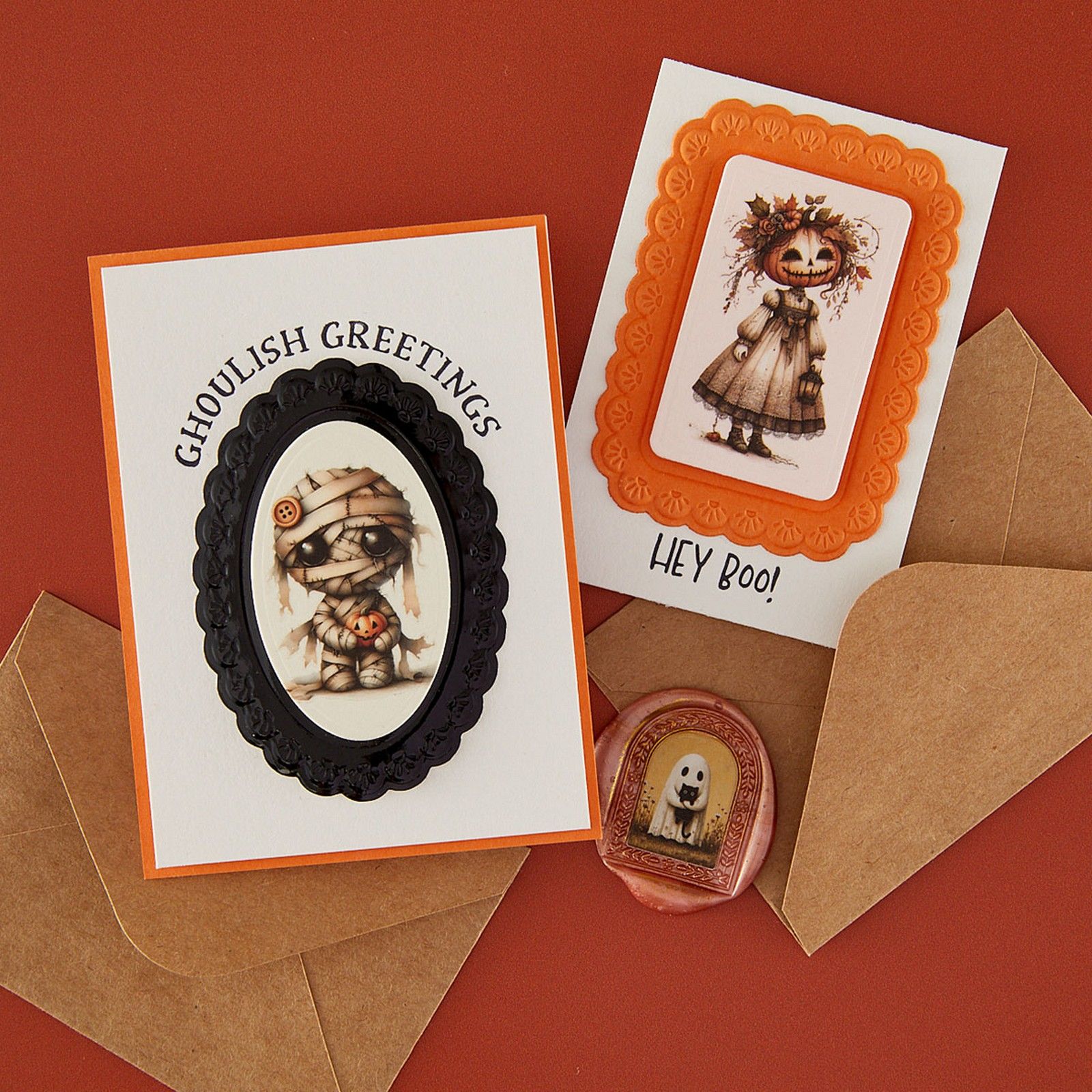 Spellbinders • Scalloped Frames 3D Emboss & Cut Folder