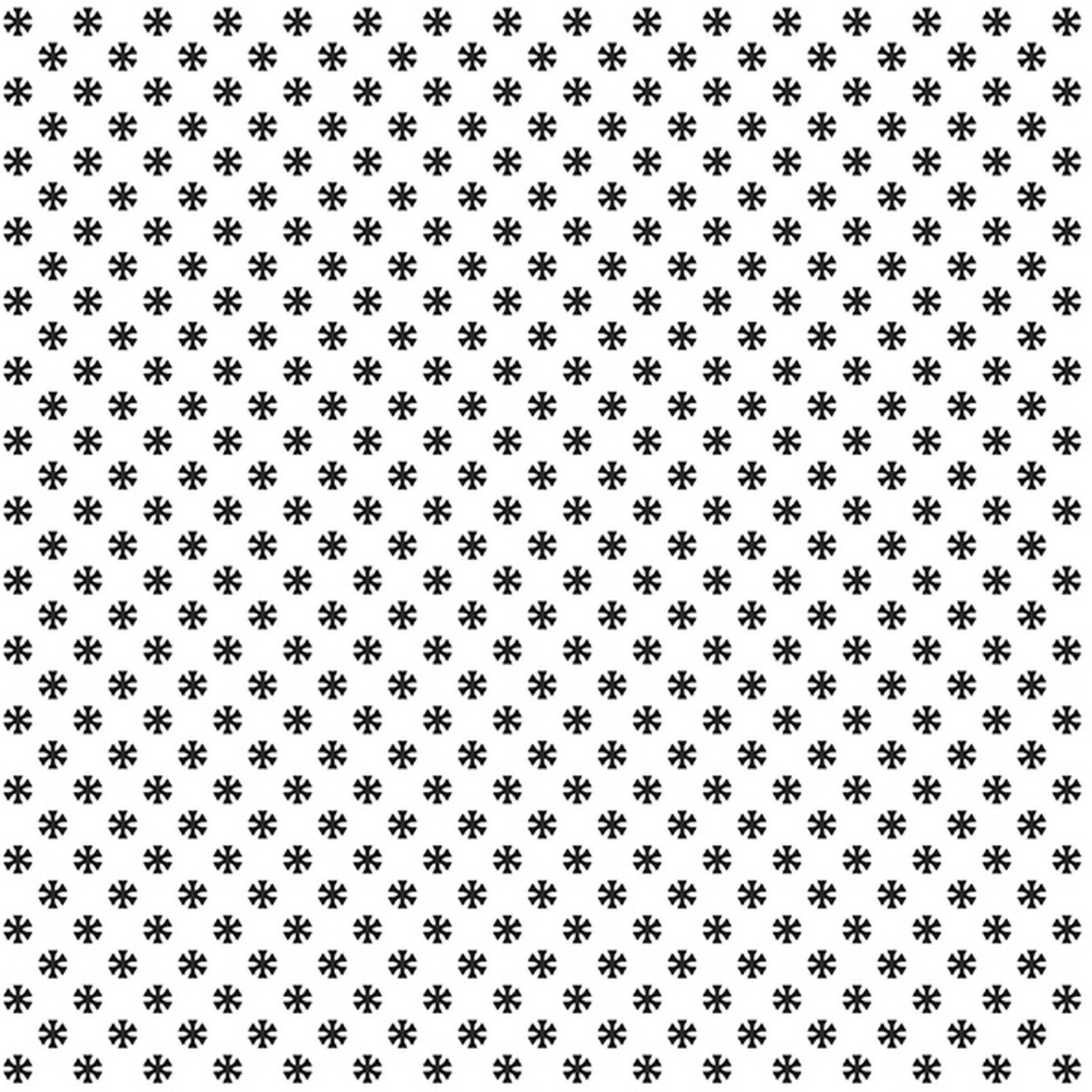 Nellie's Choice • 3D Embossing Folder Achtergrond Sneeuwvlokken Print 15x15cm