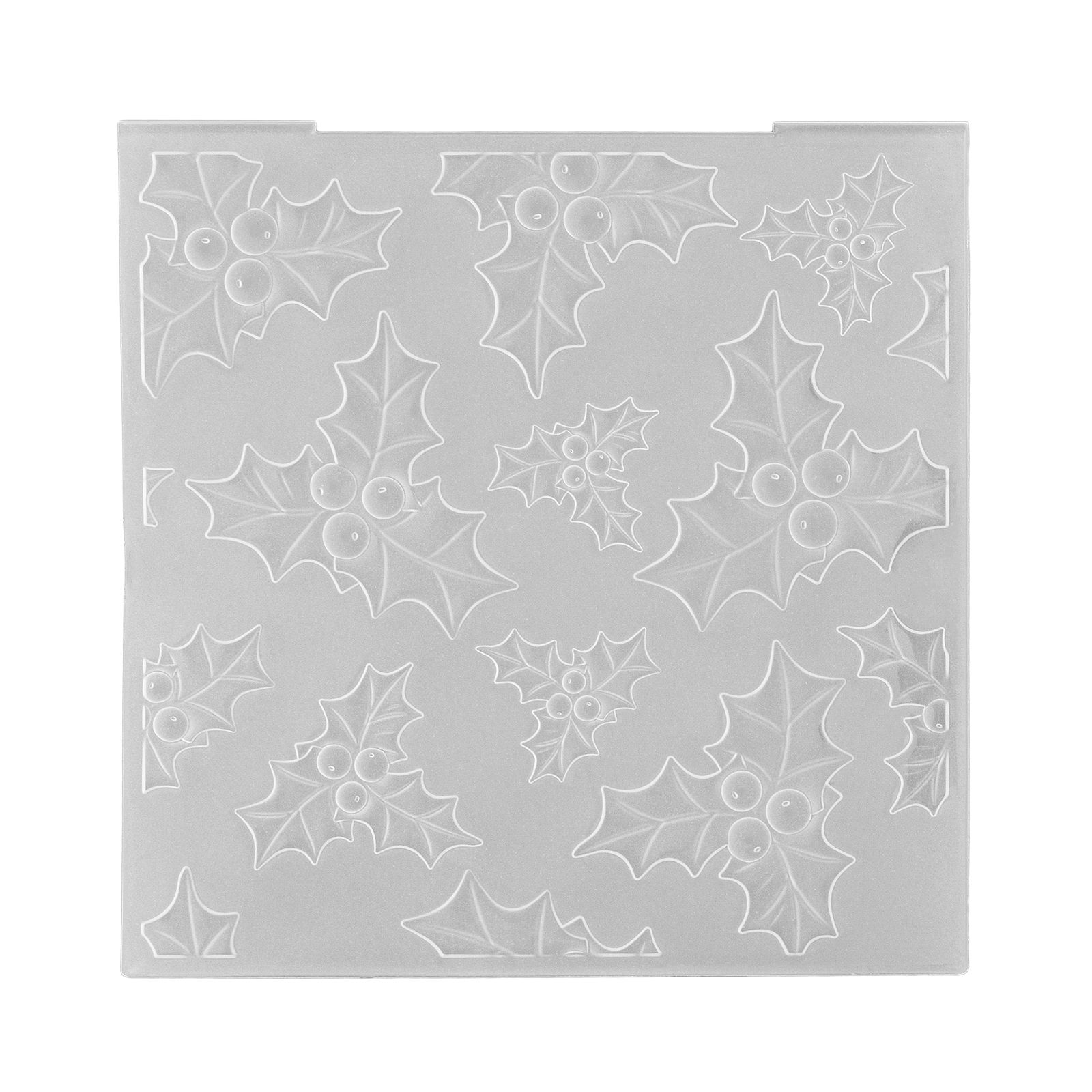 Nellie's Choice • Carpeta de Embossing 3D Fondo Acebo 15x15cm