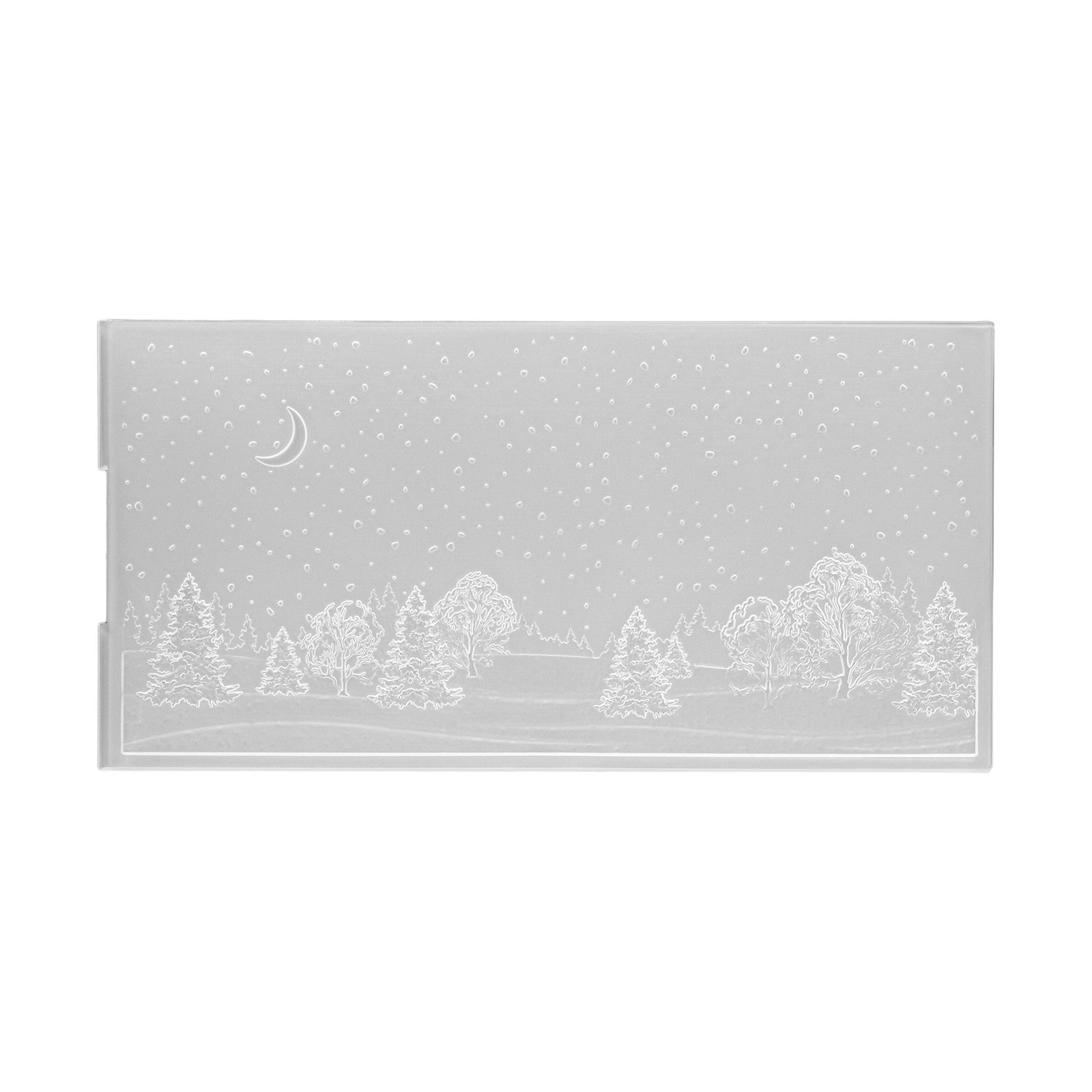 Nellie's Choice • 3D Embossing Folder Landscape Snowy Landscape 4.1x8.3"