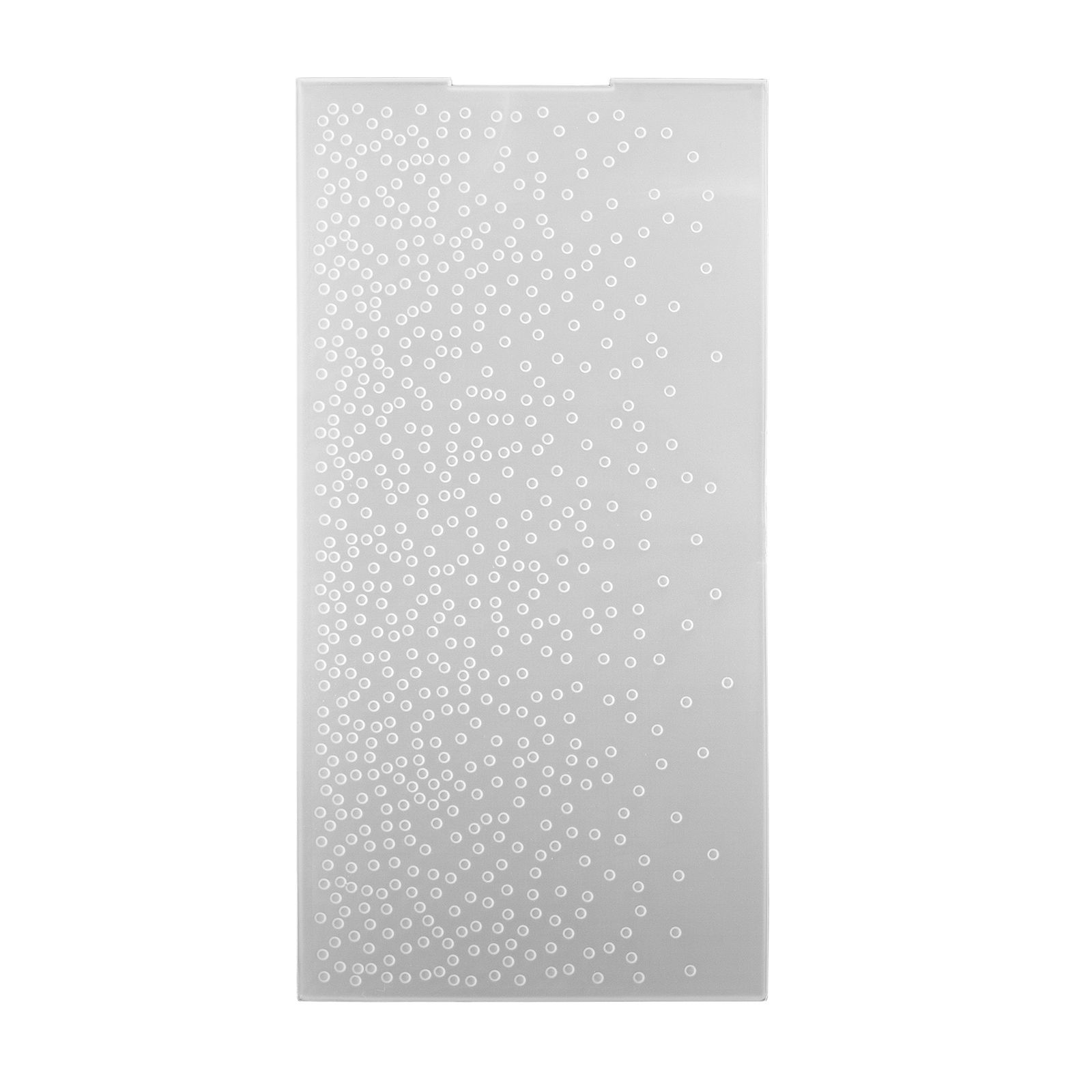 Nellie's Choice • 3D Embossing Folder Background Snow 4.1x8.3"