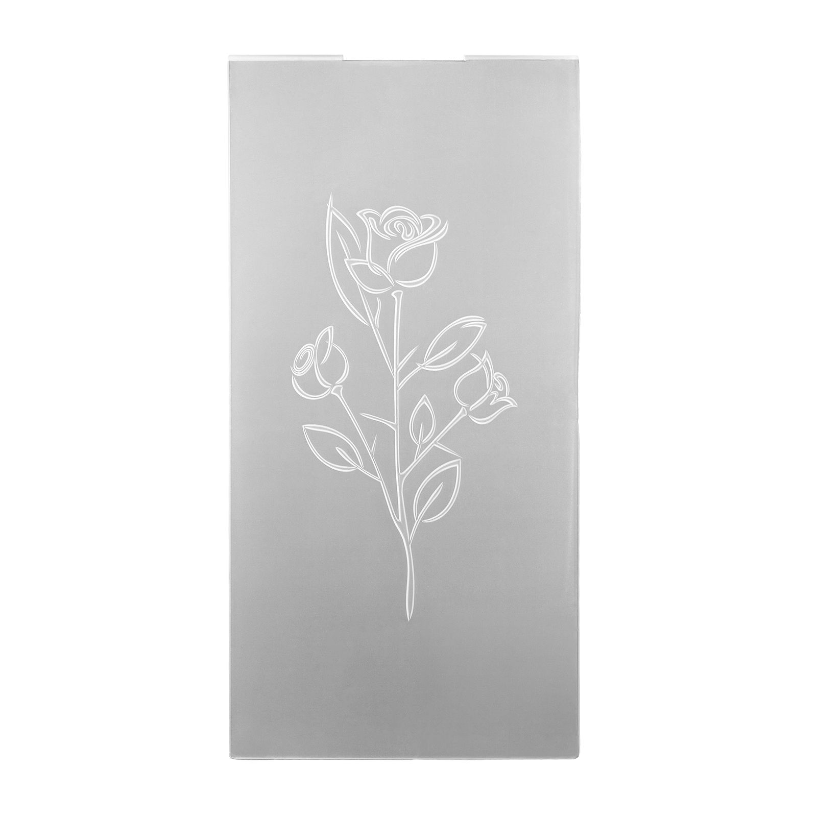 Nellie's Choice • Carpeta de Embossing 3D Rosas 10,5x20,5cm