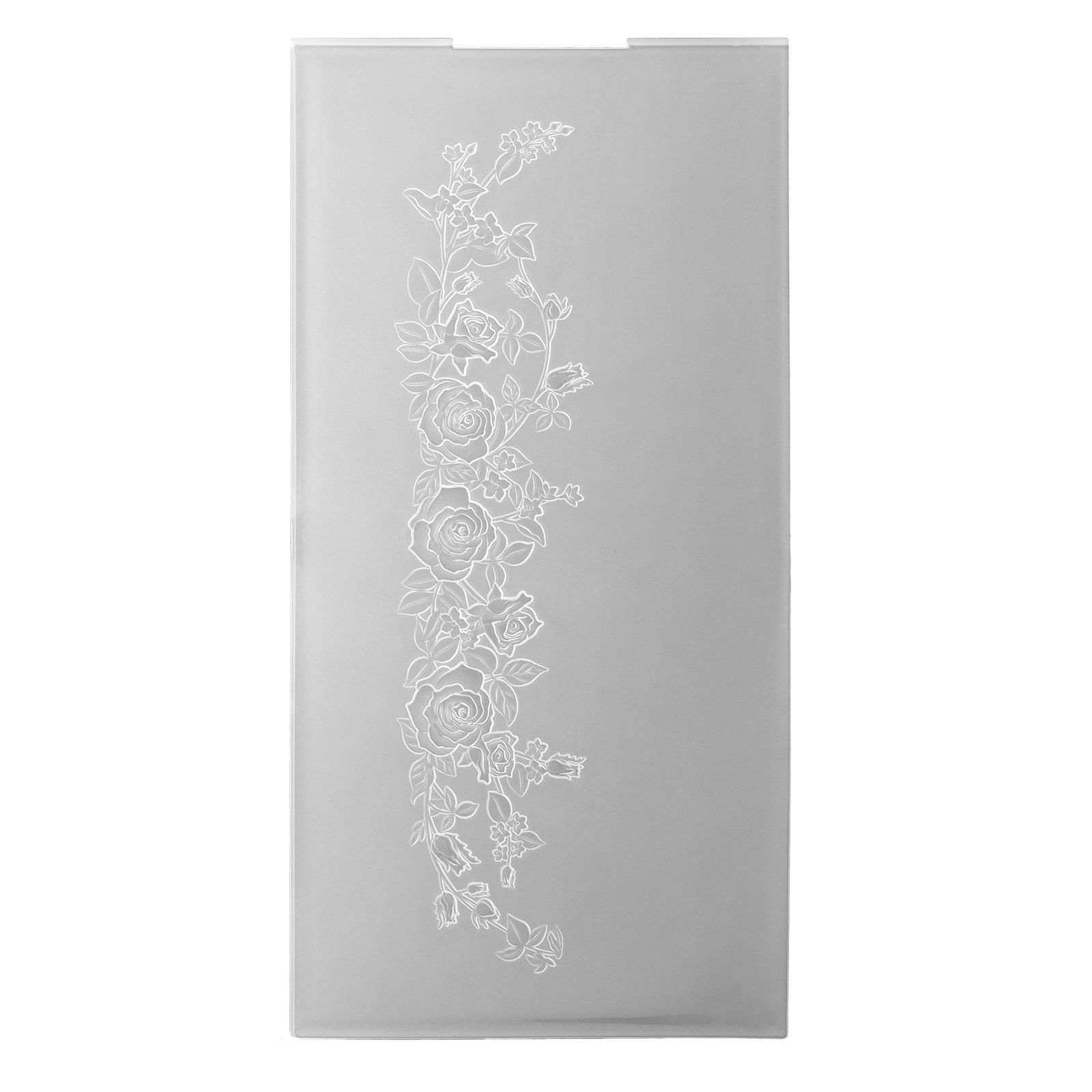 Nellie's Choice • Plaque d'Embossage Bord 3D Fleurs 10,5x20,5cm