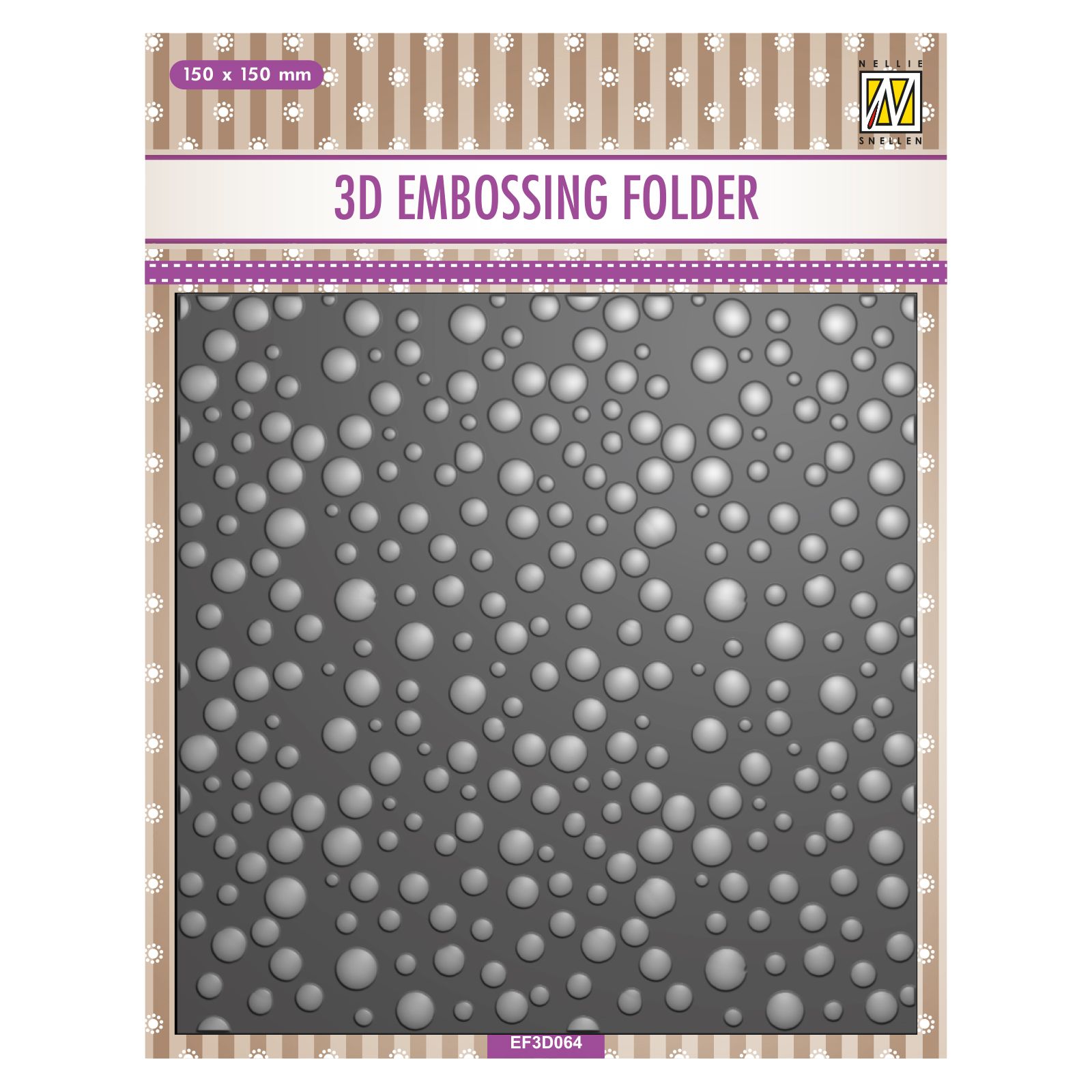 Nellie's Choice • 3D Embossing Folders Snow