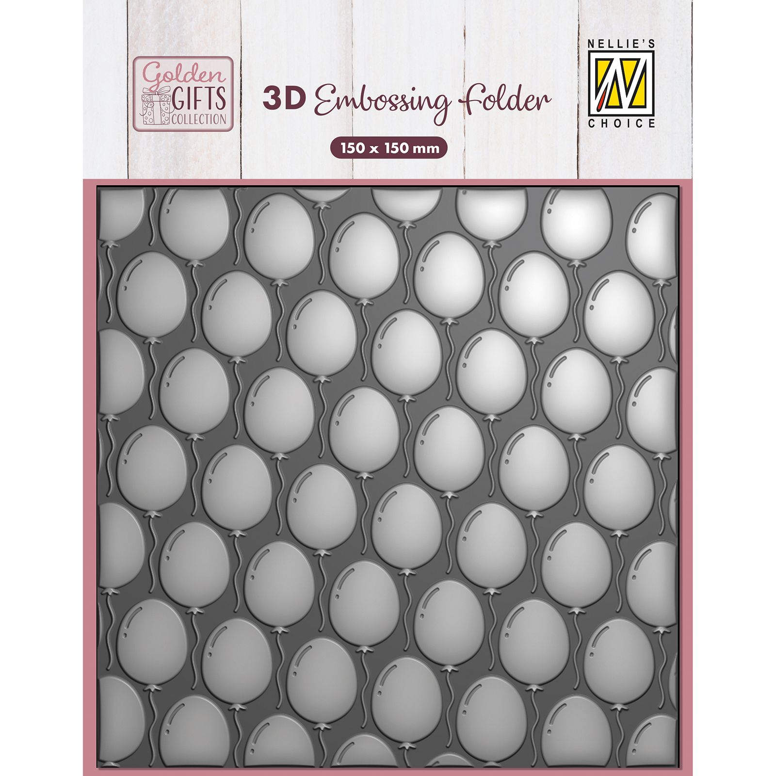 Nellie's Choice • 3D Embossing Folder Balloons