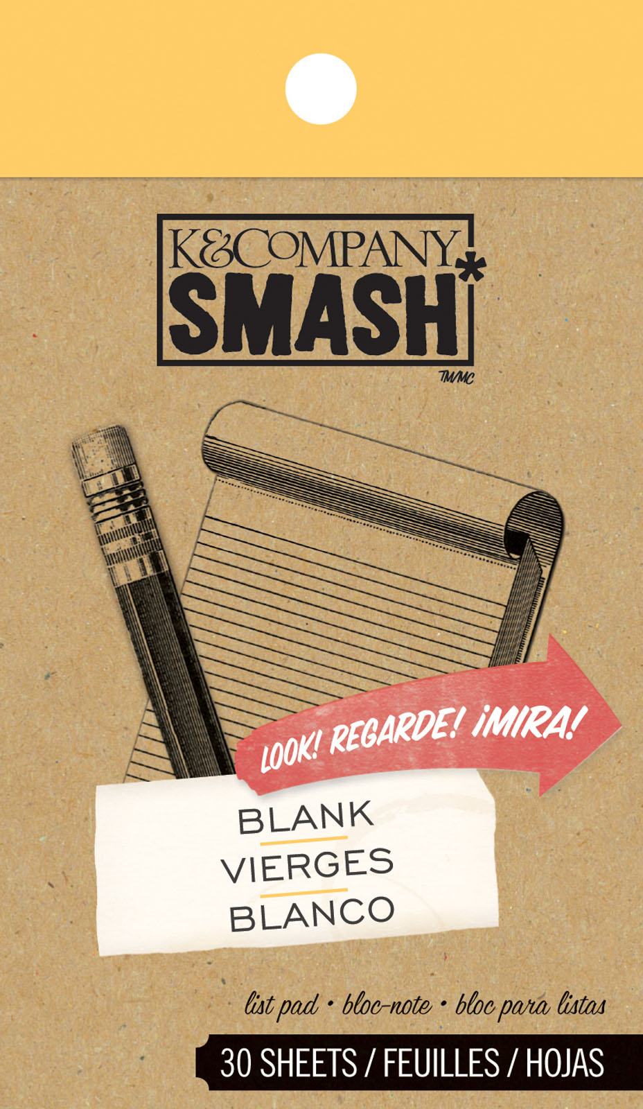 K&Company Smash • Blank Pad